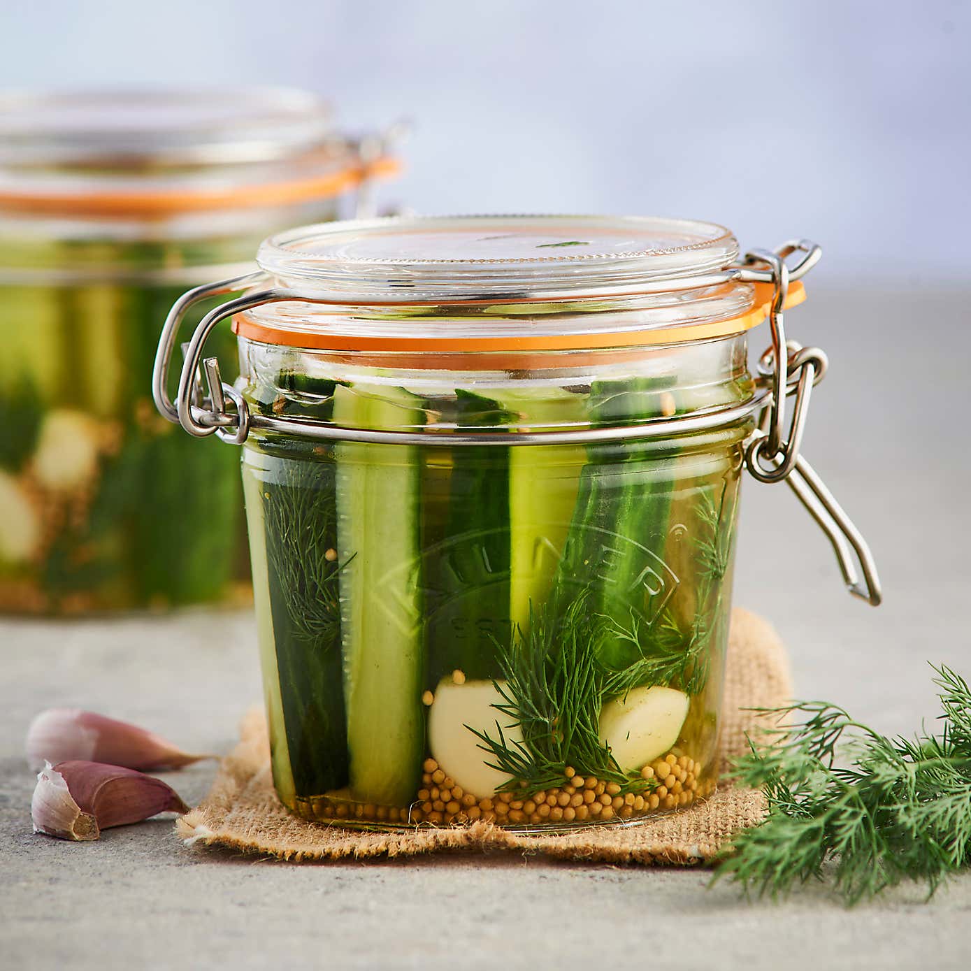 Kilner Clip Top Round Jar 0.35 Litre