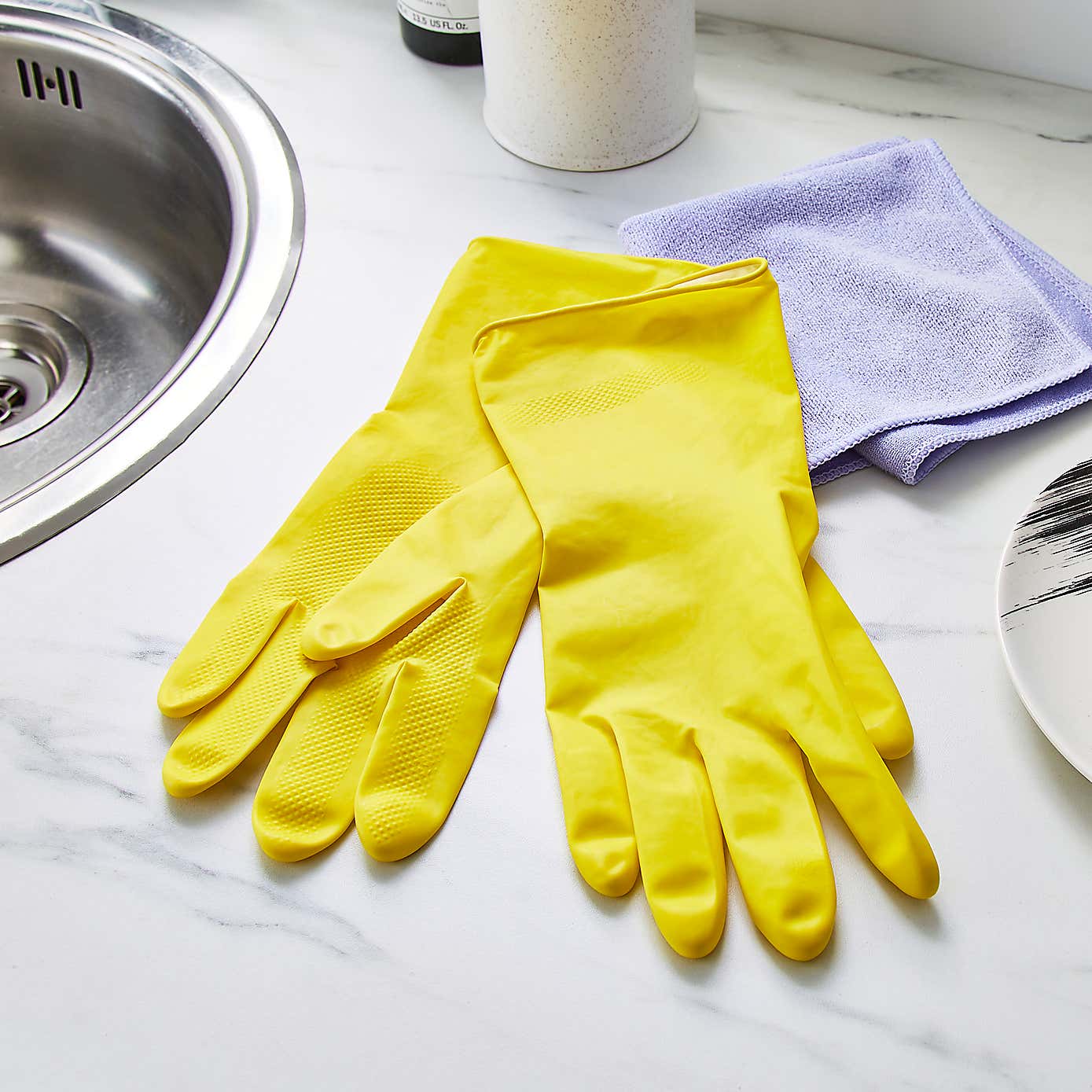 Dunelm Rubber Gloves Small