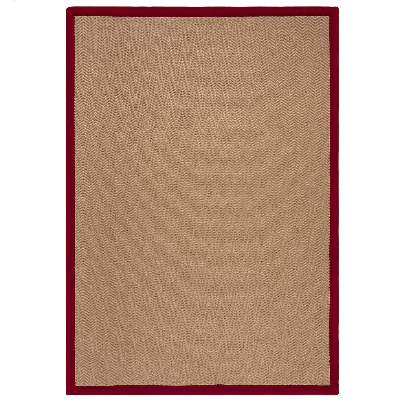 Herringbone Border Rug