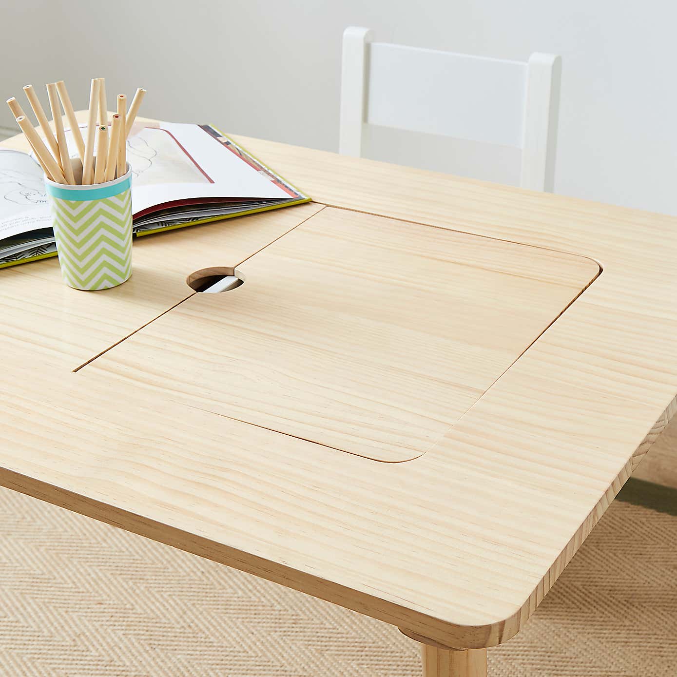 Kids Dora Play Table with Storage