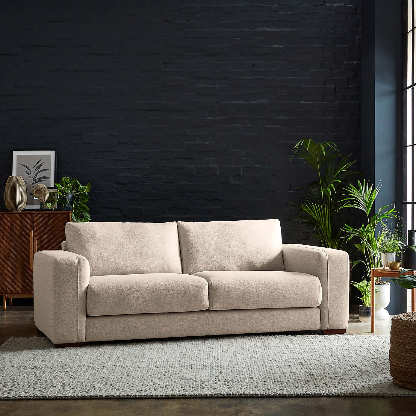 Clayton Cosy Weave 4 Seater Sofa