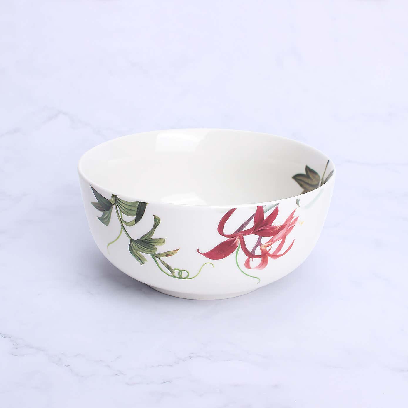 Botanical Bird Cereal Bowl