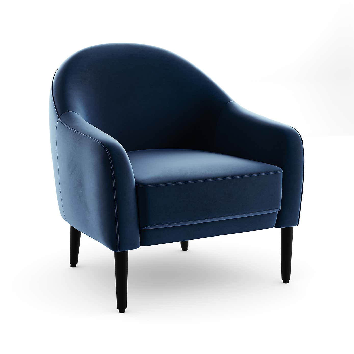 Kaspar Velvet Tub Chair
