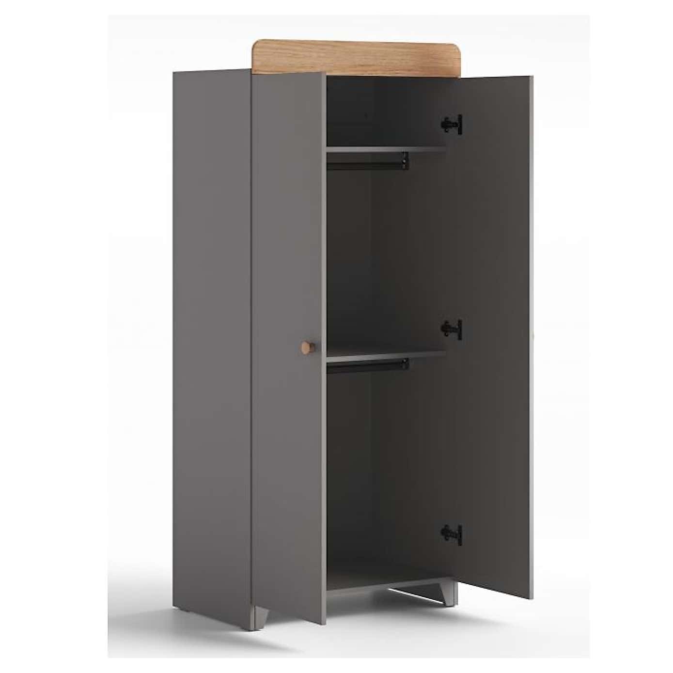 Little Acorns Classic Oak Effect 3 Piece Nursery Furniture Set