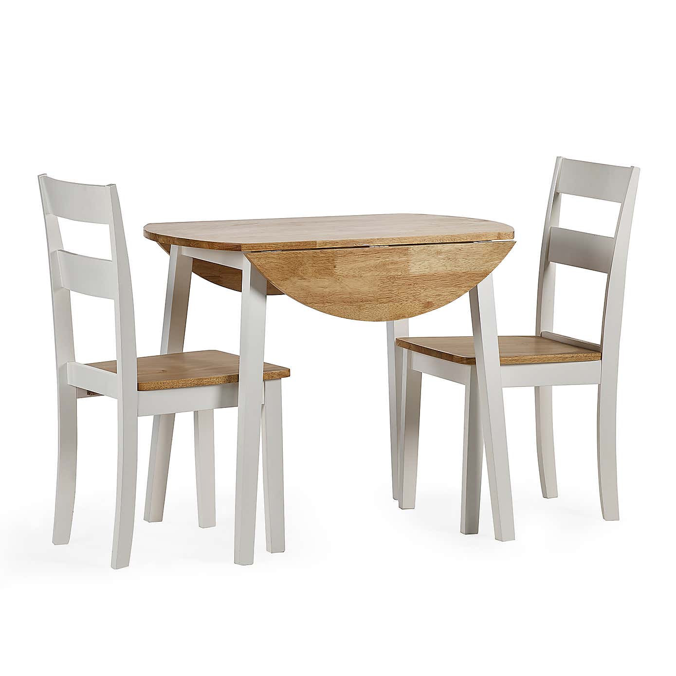 Linwood 4 Seater Round Drop Leaf Dining Table