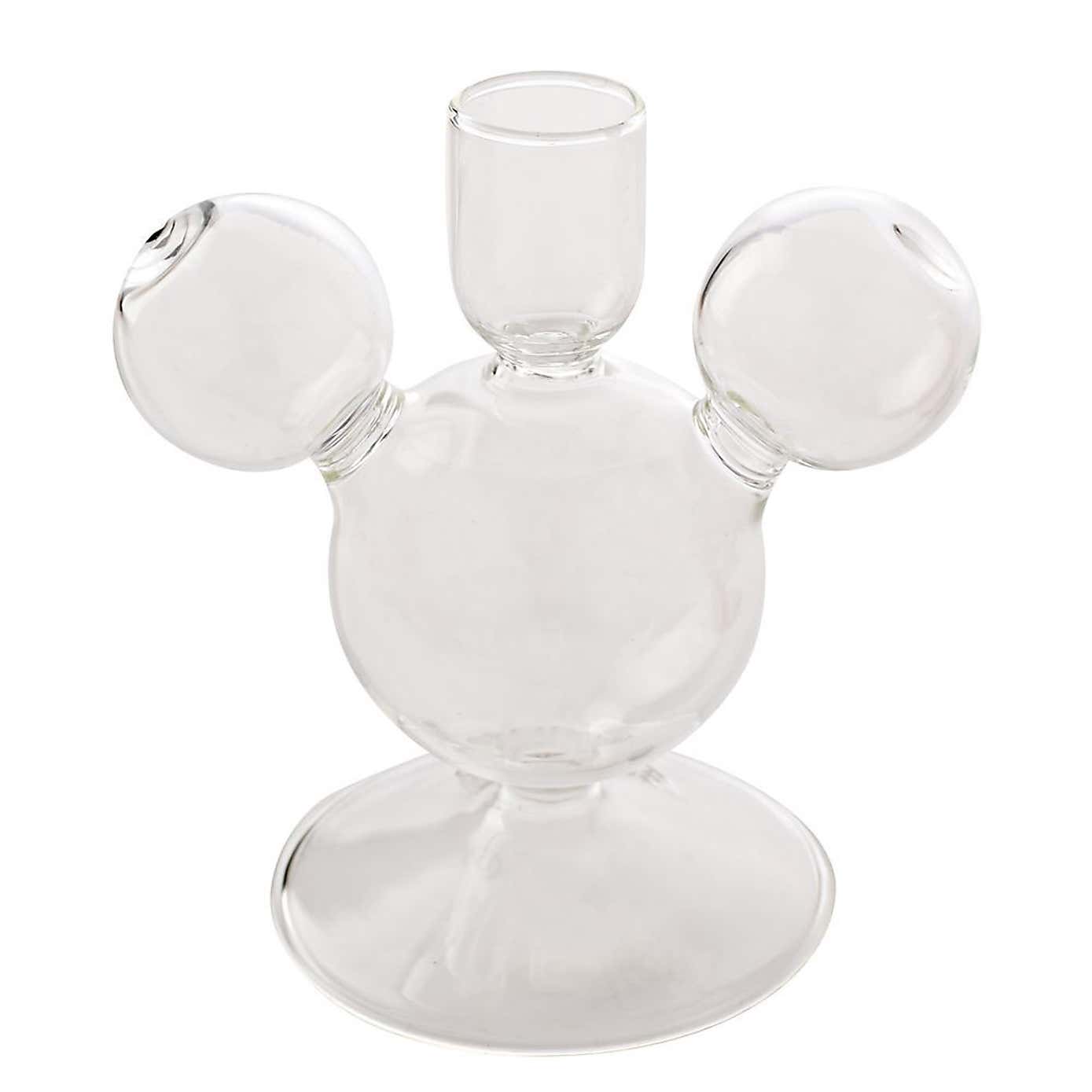 Set of 2 Disney Mickey Mouse Shaped Candlestick Holders