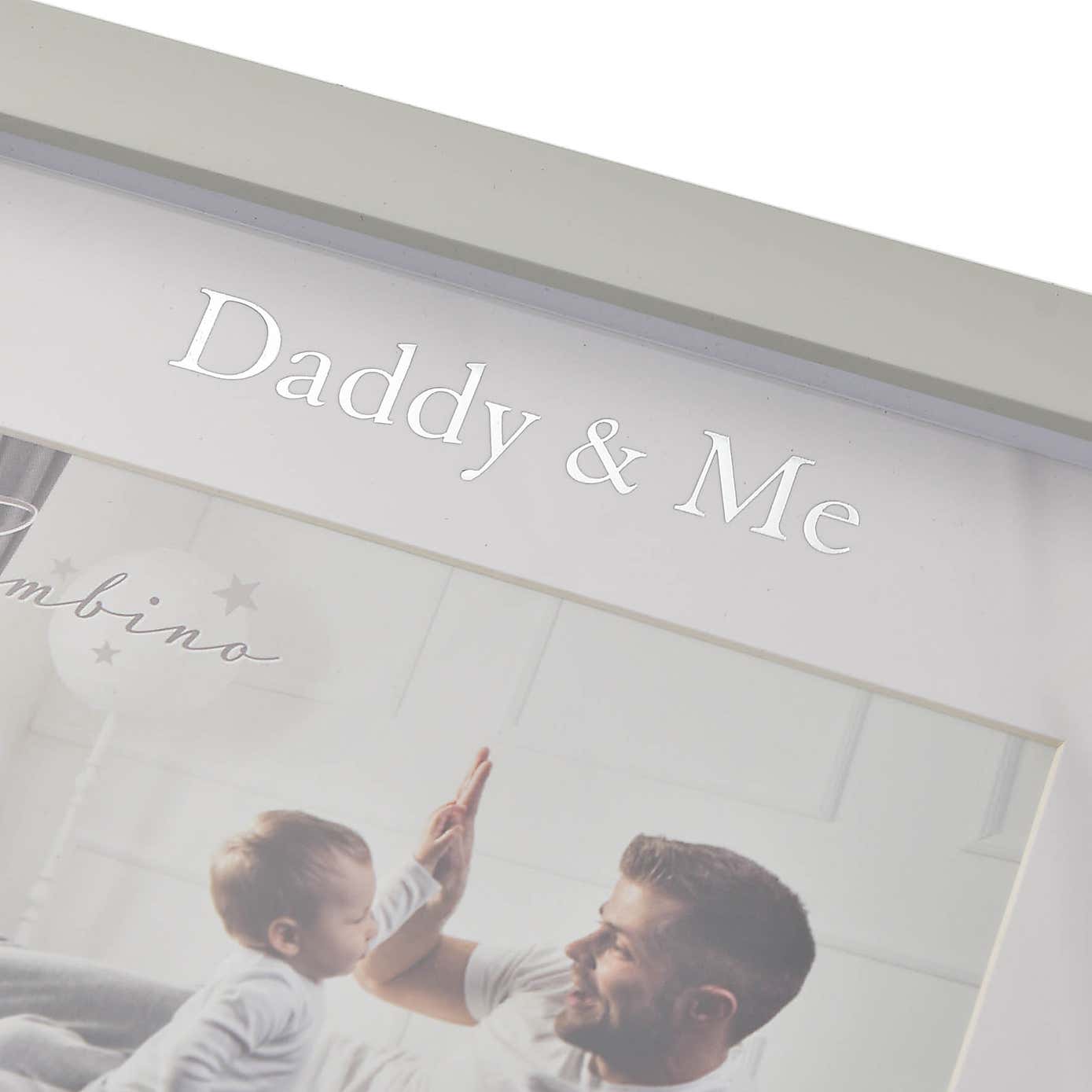Bambino Daddy & Me Frame in Lidded Gift Box