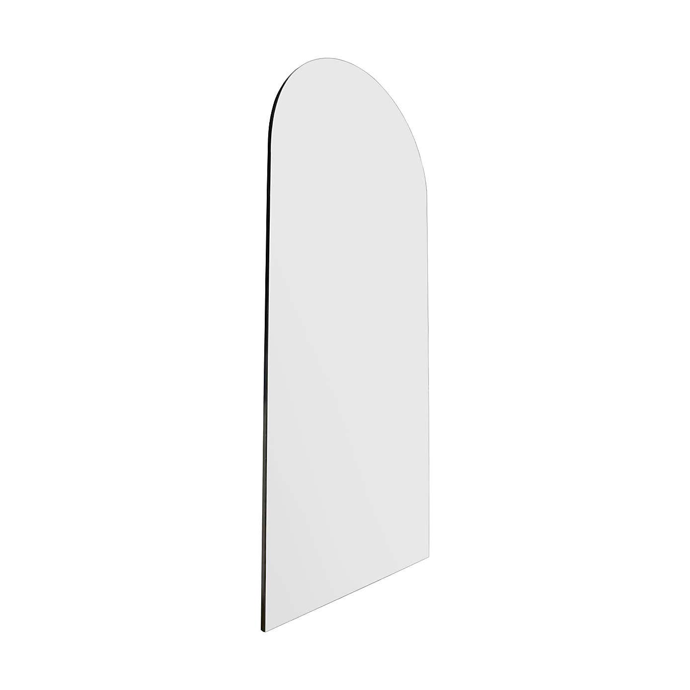 Arcus Frameless Arched Full Length Wall Mirror