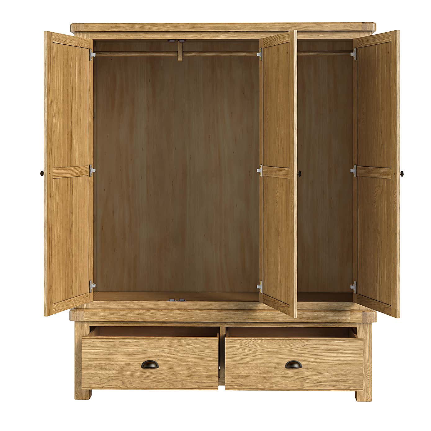 Normandy Triple Wardrobe