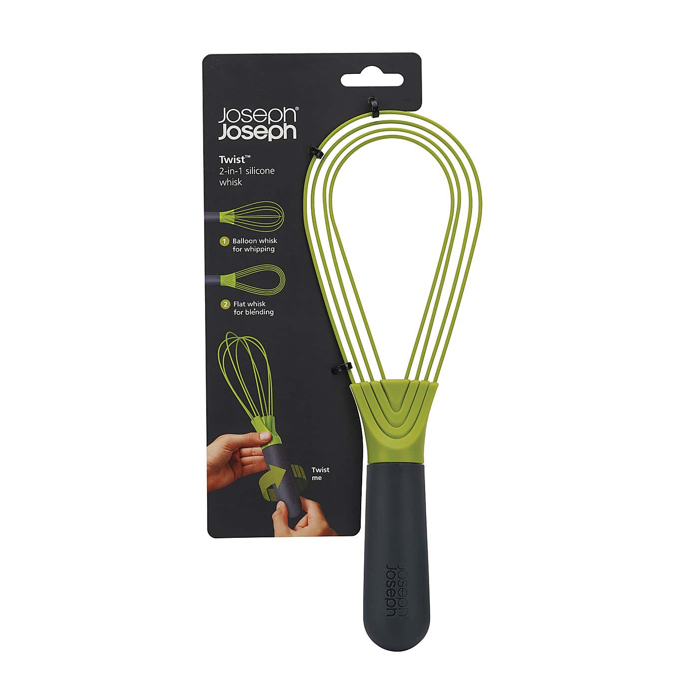Joseph Joseph Green Twist Whisk