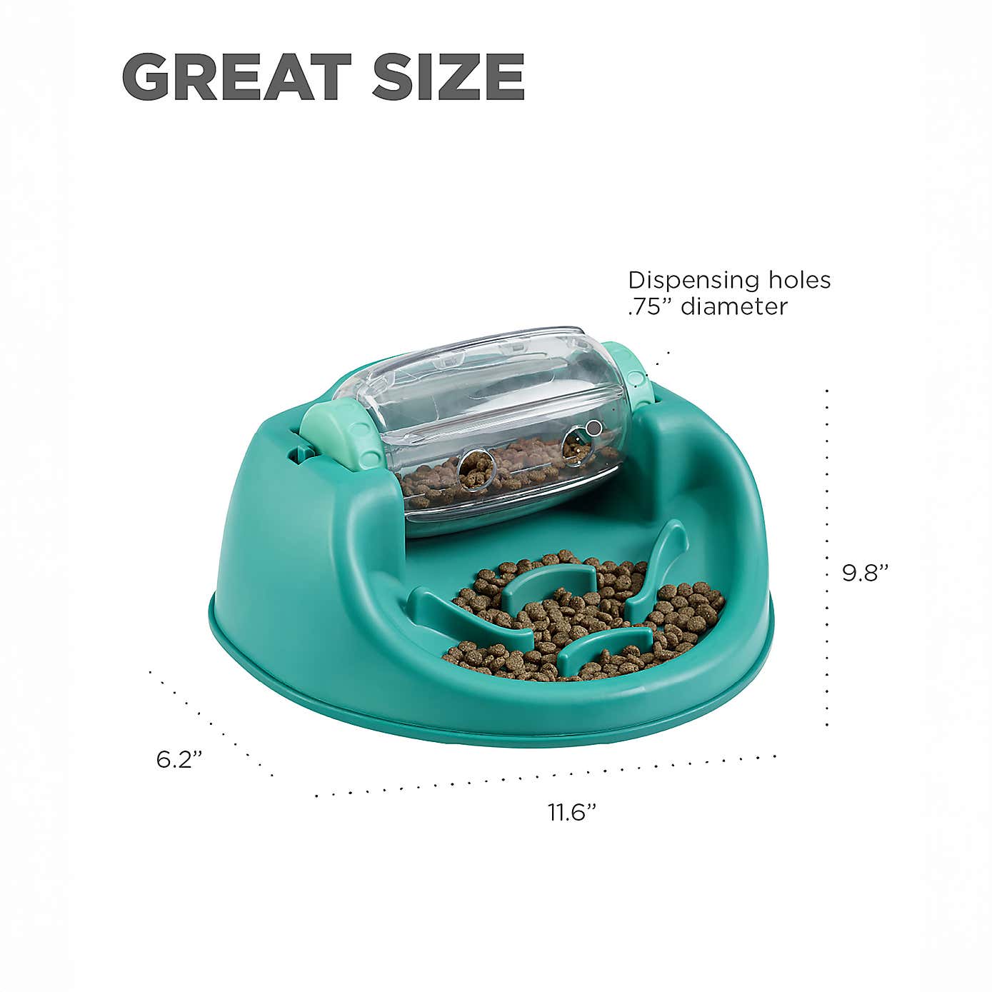 Rosewood Spin n Eat Pet Bowl