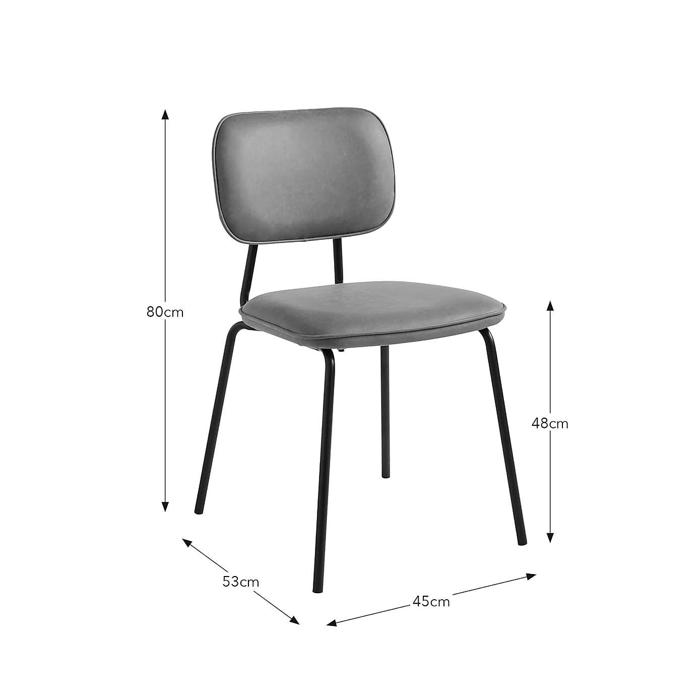 Barker Set of 2 Dining Chairs