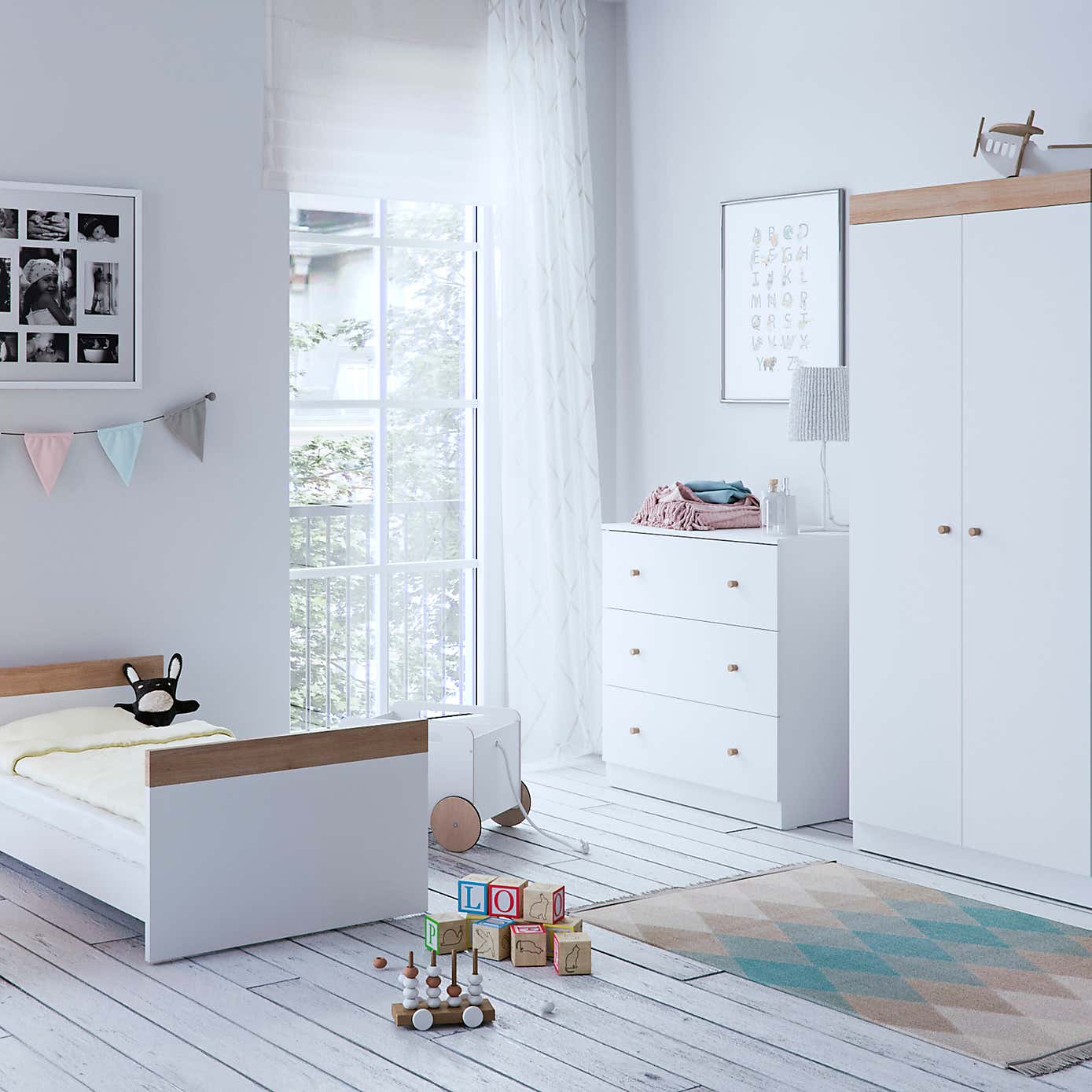 Little Acorns Burlington Cot Bed