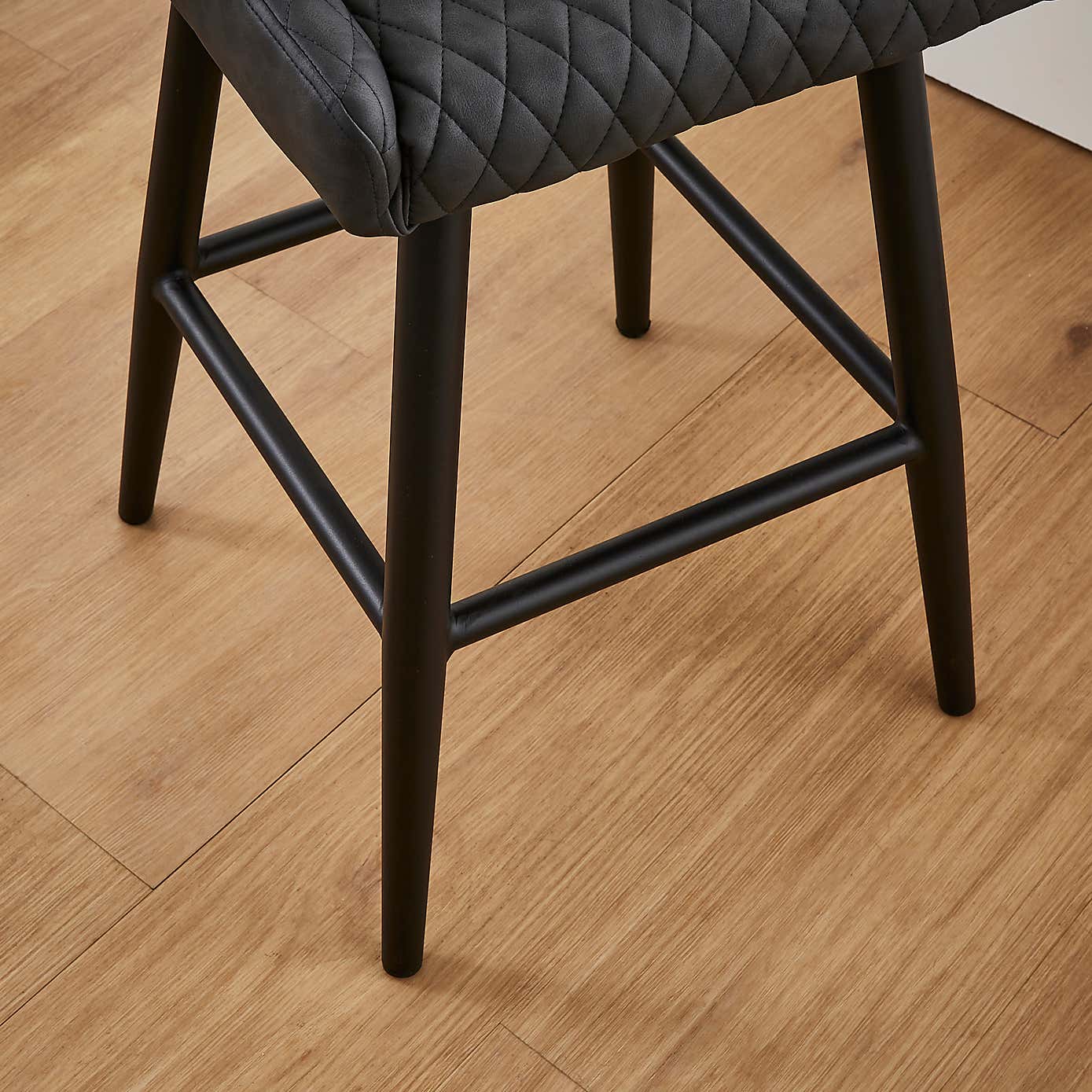 Montreal Counter Height Bar Stool, Faux Leather