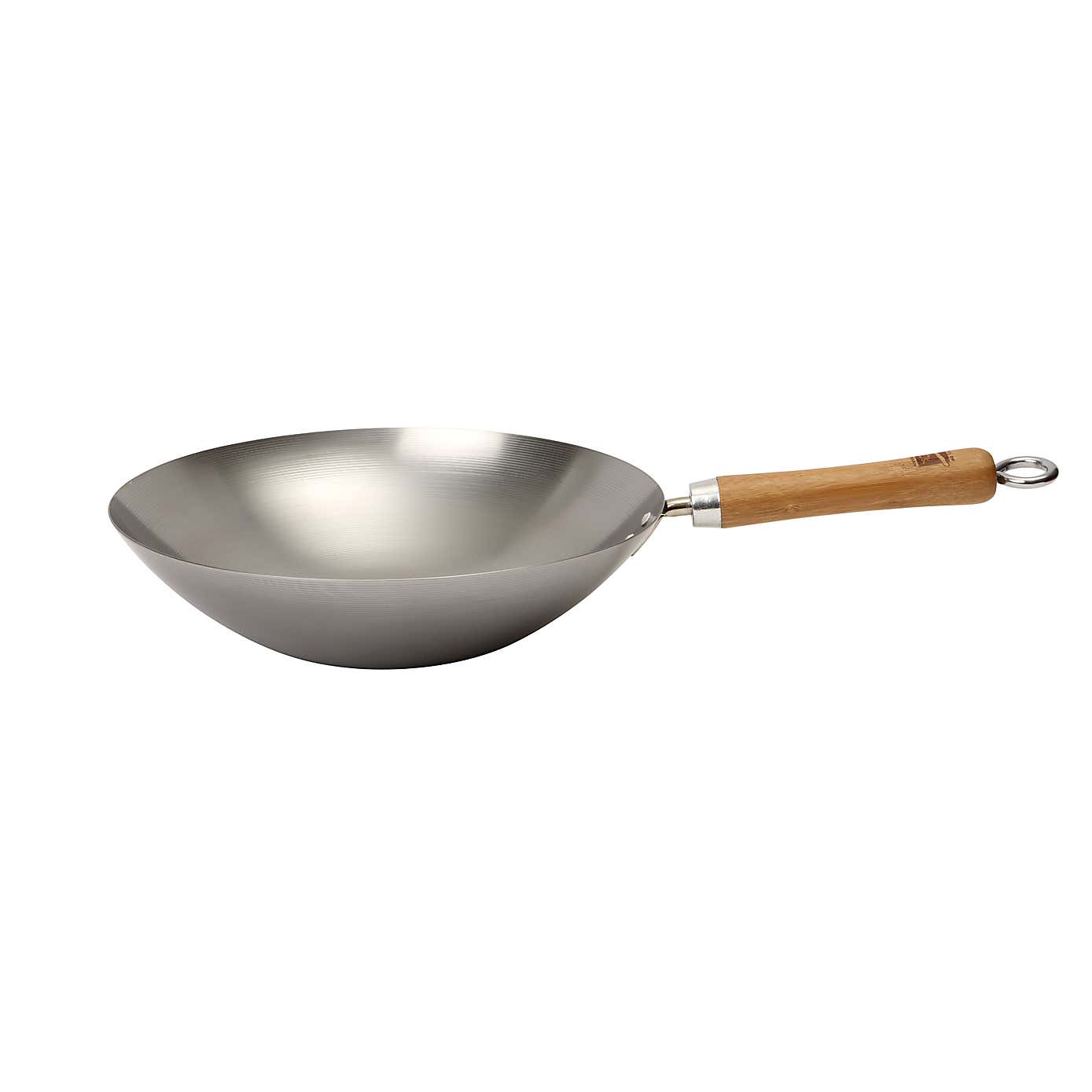 School of Wok 30cm Uncoated Carbon Steel Wok