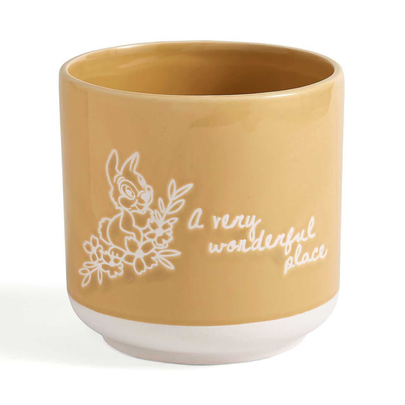 Disney Bambi Reactive Glaze Plant Pot