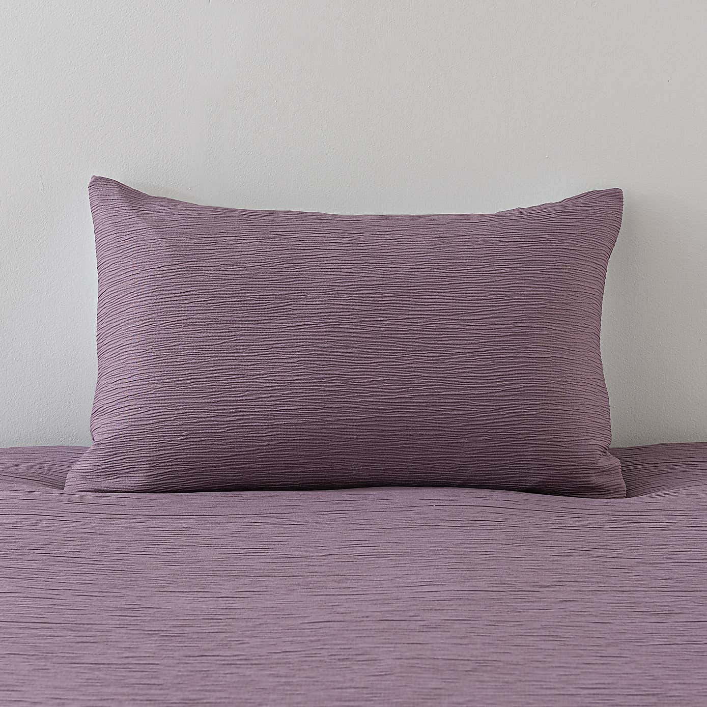 Alford Textured Duvet Cover and Pillowcase Set