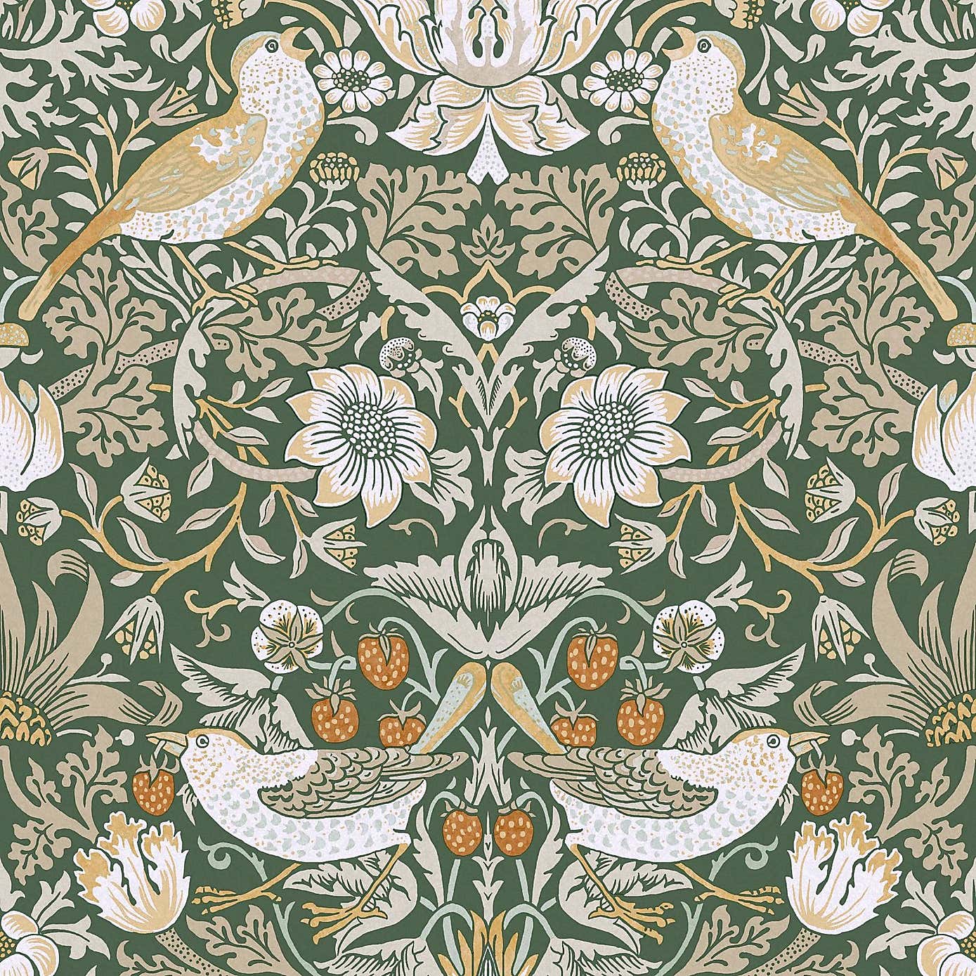 Strawberry Thief Wallpaper