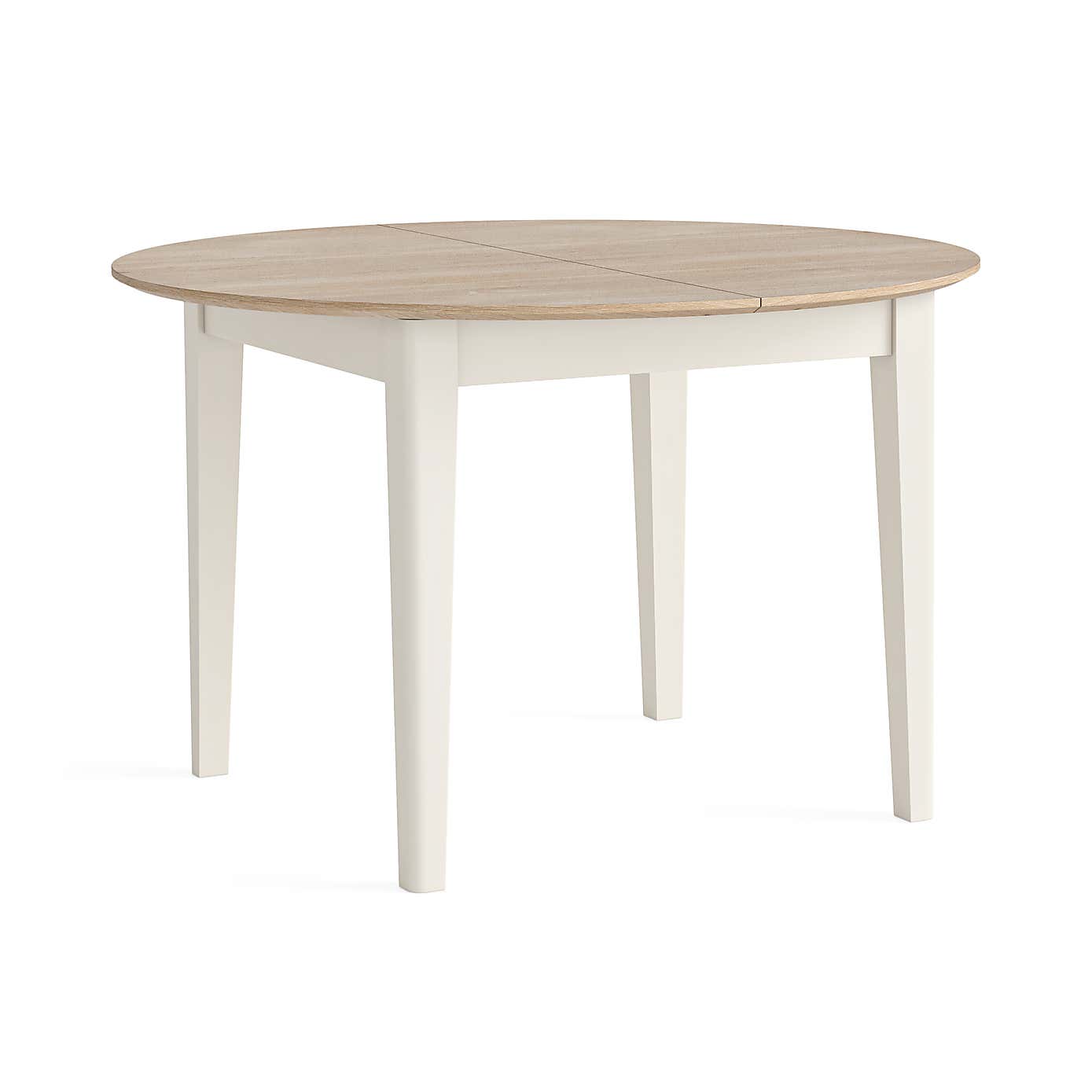 Marlow 2-4 Seater Round Extendable Dining Table