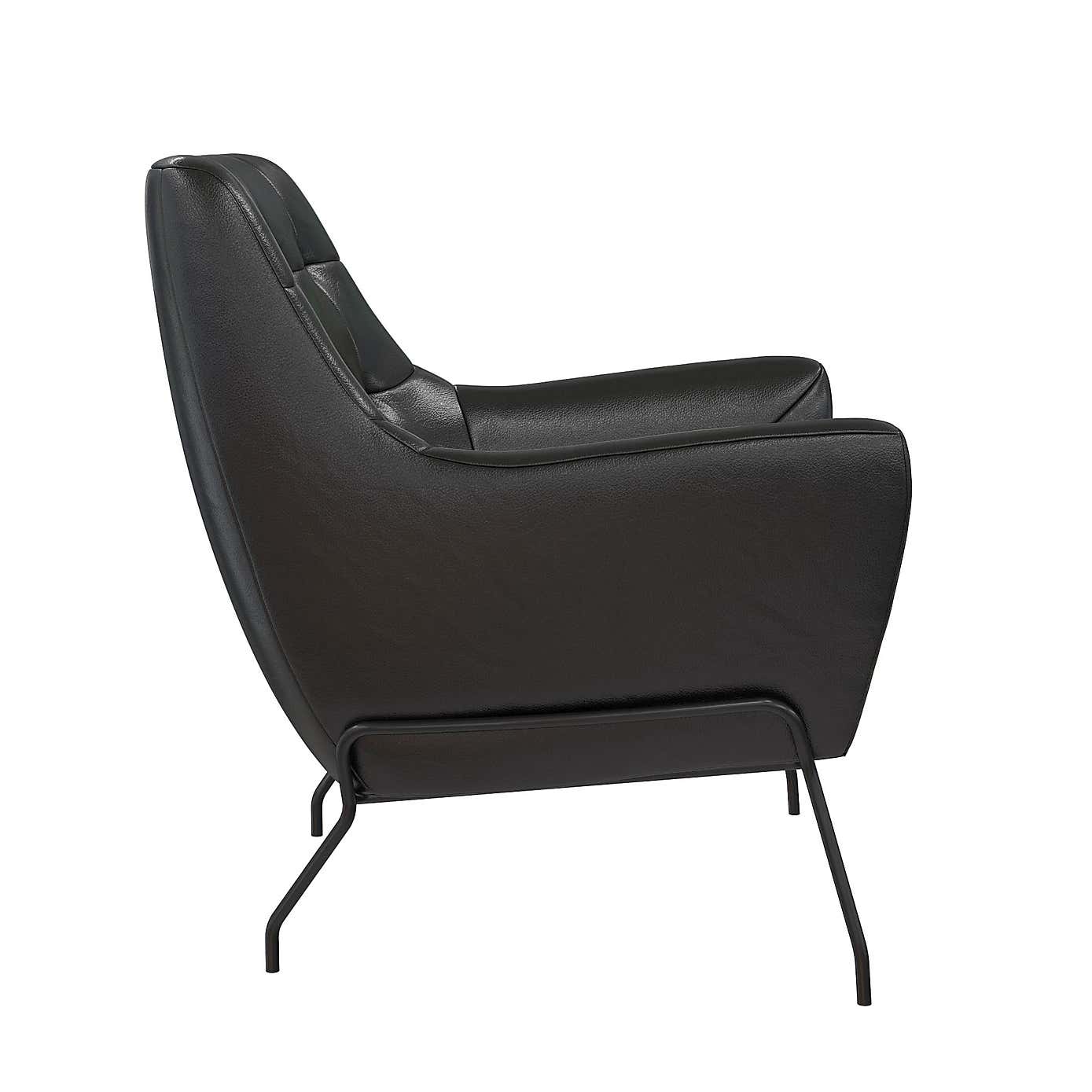Brayden Faux Leather Accent Chair