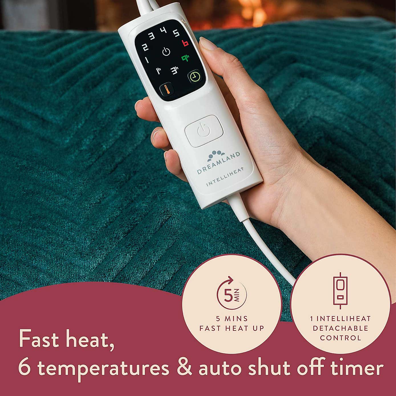 Herringbone Velvet Plush Throw