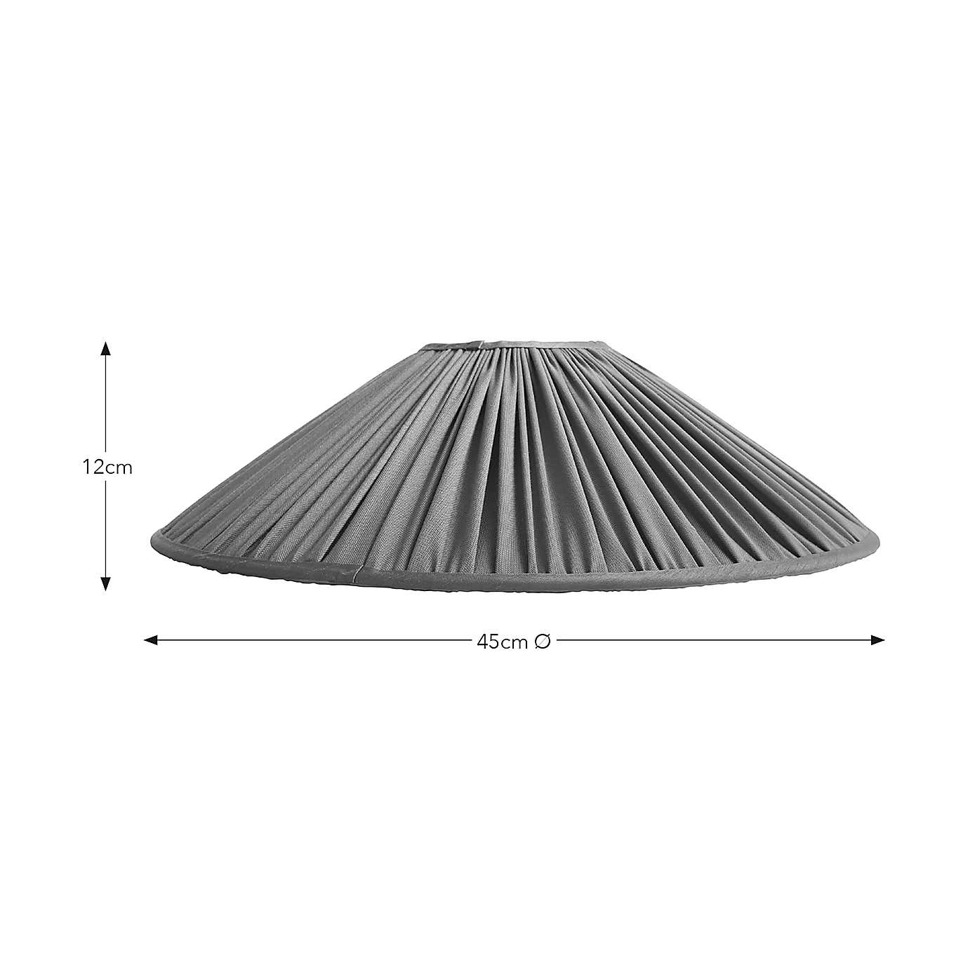 Polly Pleated Tapered Lamp Shade