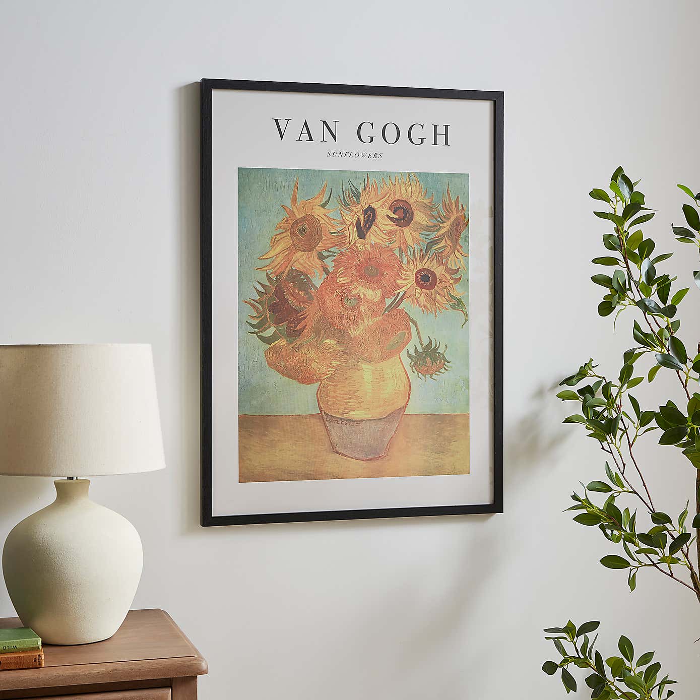 Sunflowers by Van Gogh Framed Print