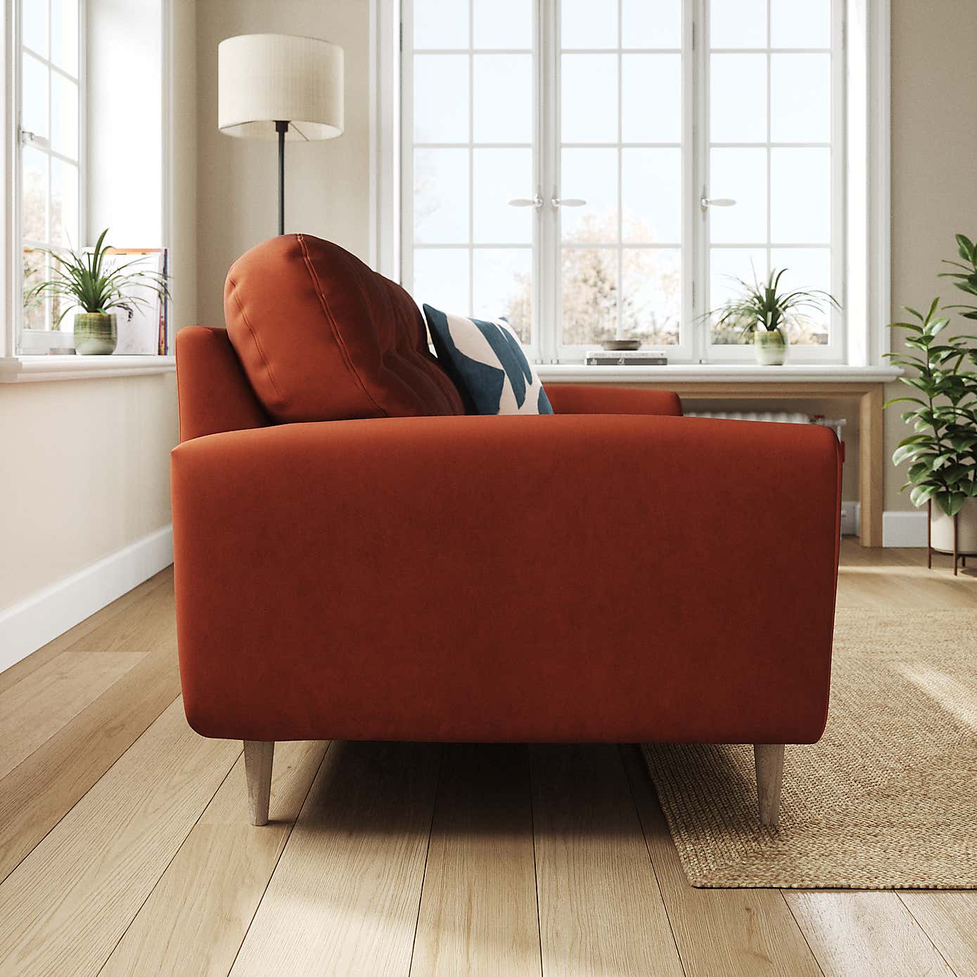 Sven Opulent Velvet 2 Seater Sofa