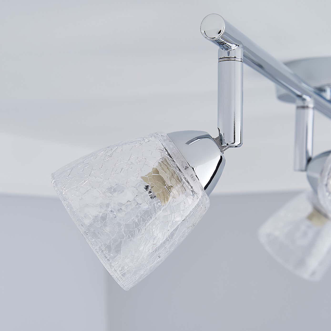 Balston 4 Light Glass Spotlight Bar