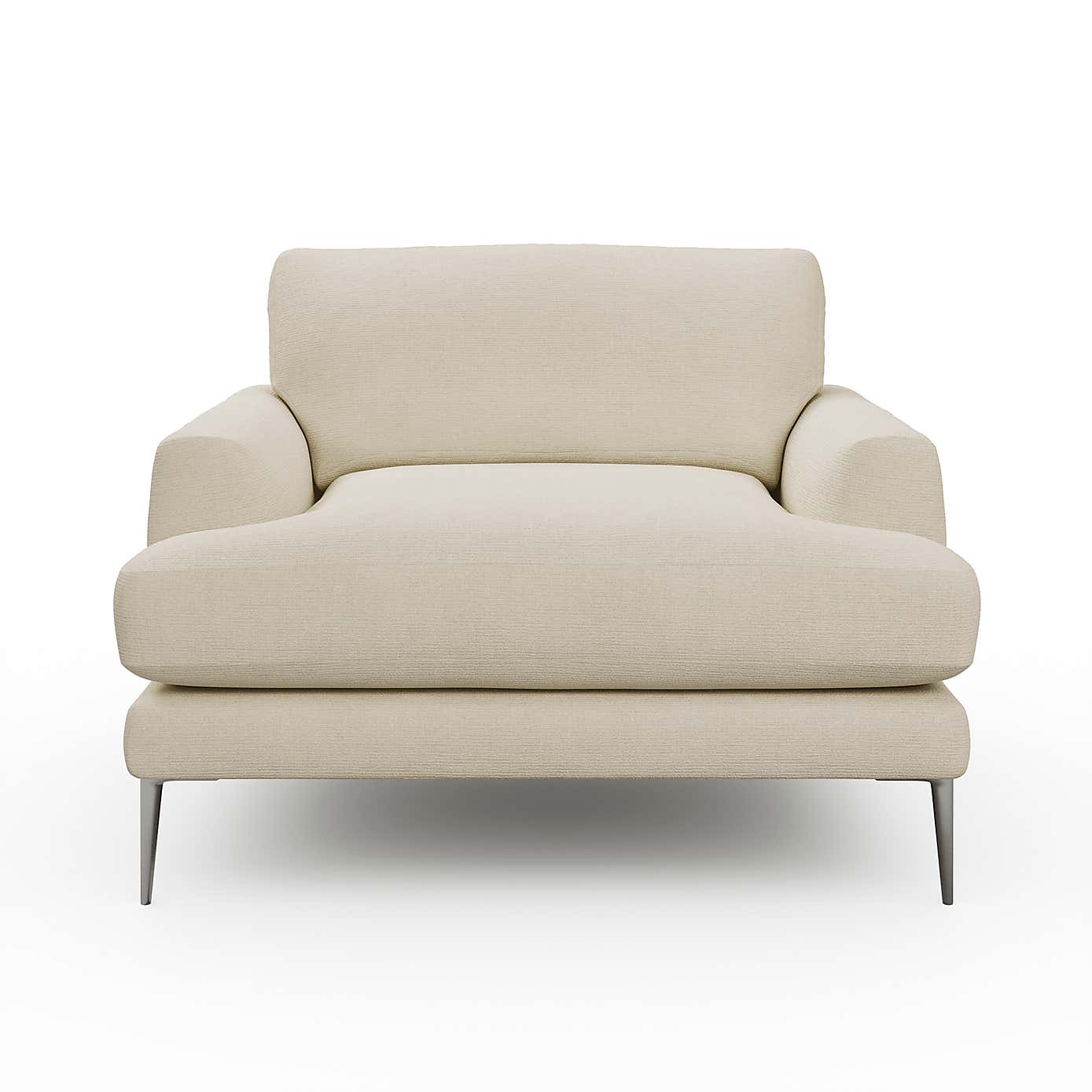 Lawson Chunky Tonal Weave Snuggle Chair