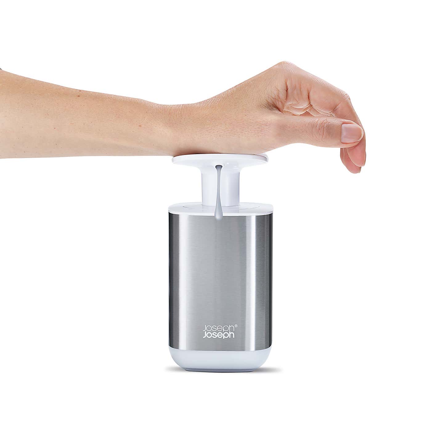 Presto Steel Soap Dispenser White