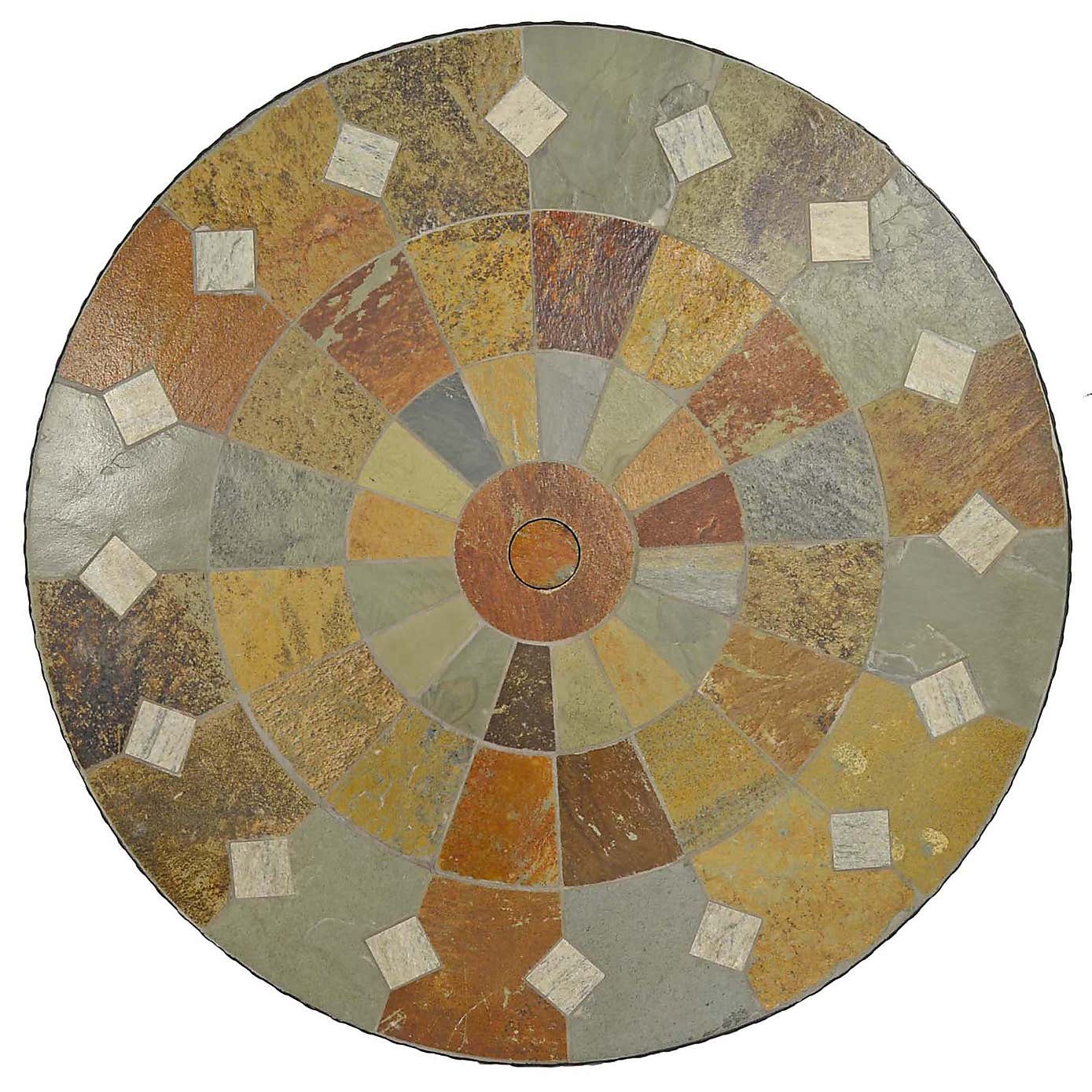 Glendale 91cm Patio Table Set with 4 Austin Chairs