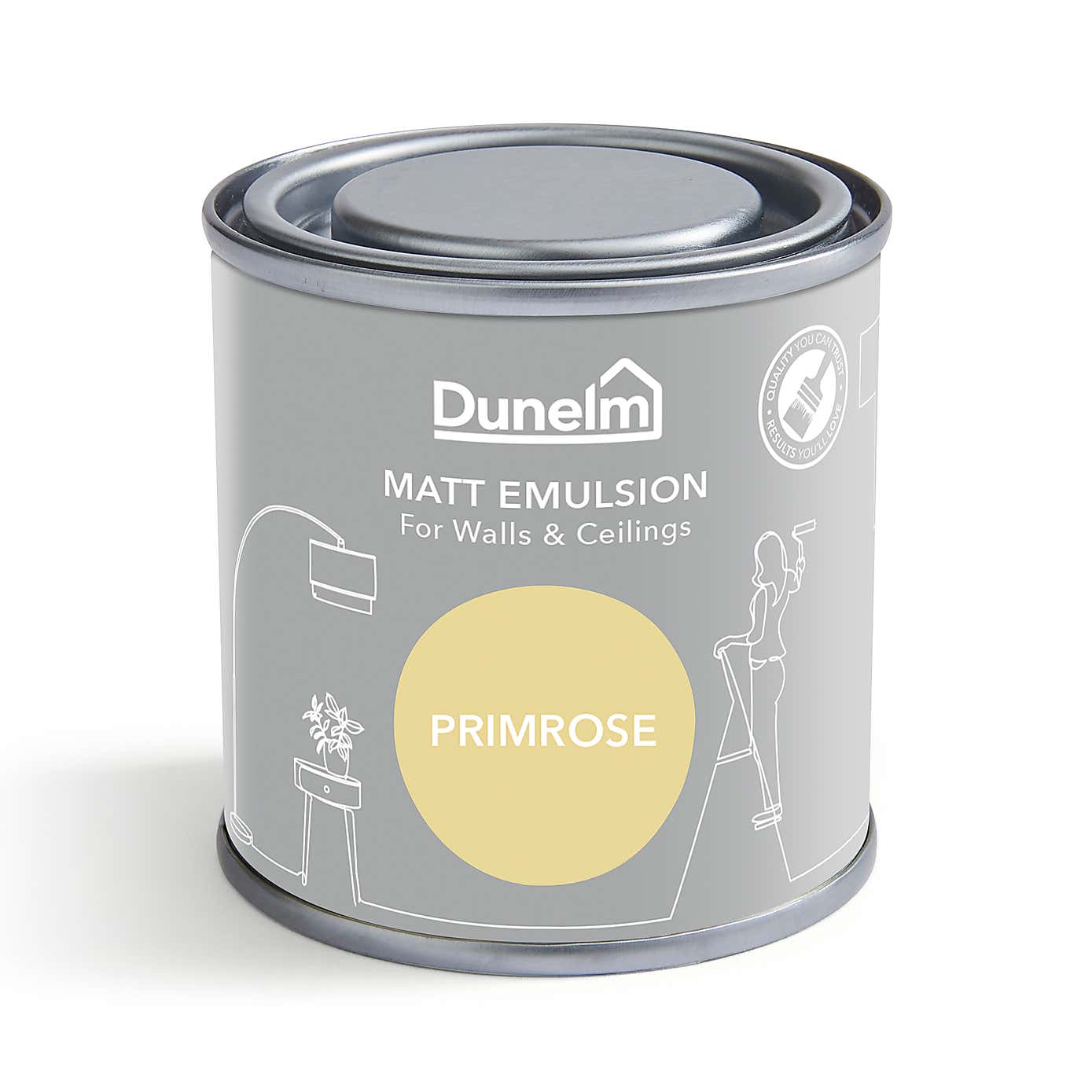 Dunelm Primrose Matt Emulsion Paint