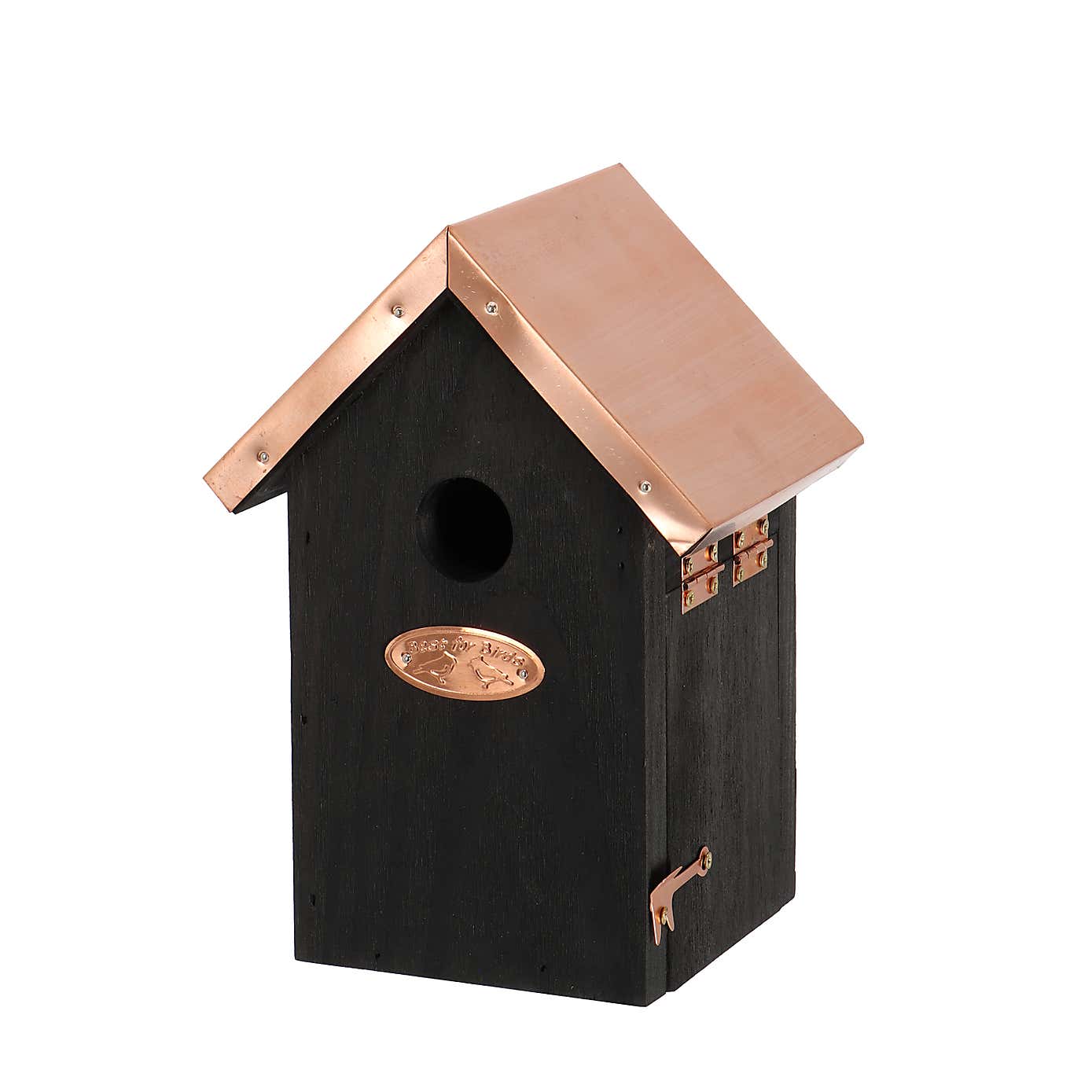 Fallen Fruits Black Copper Winter Wren Bird House