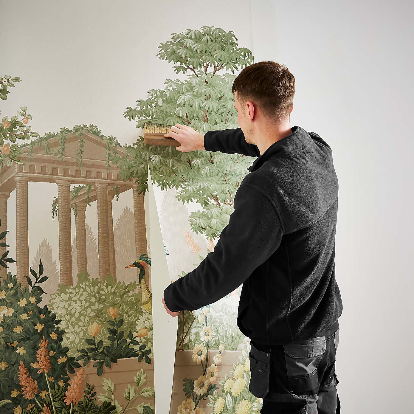 Cranberry and Laine Landscape Garden Wall Mural