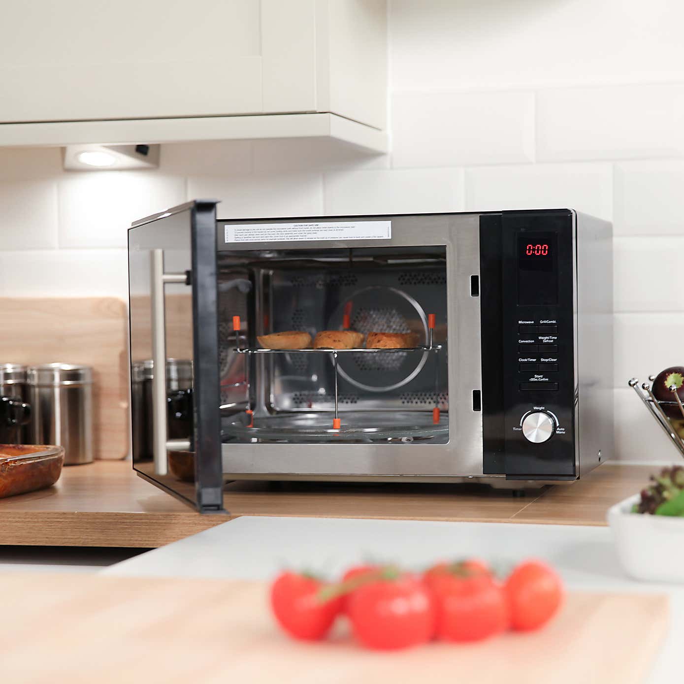 Russell Hobbs 30L Black Digital Combination Microwave