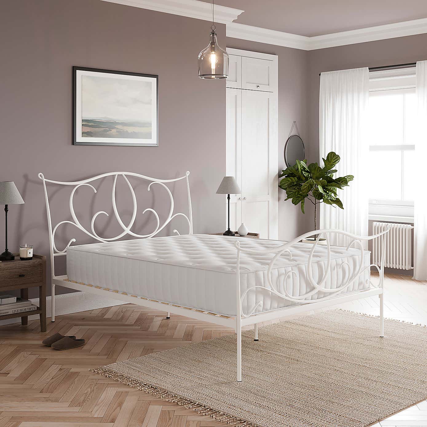 Flo Bed Frame, Metal