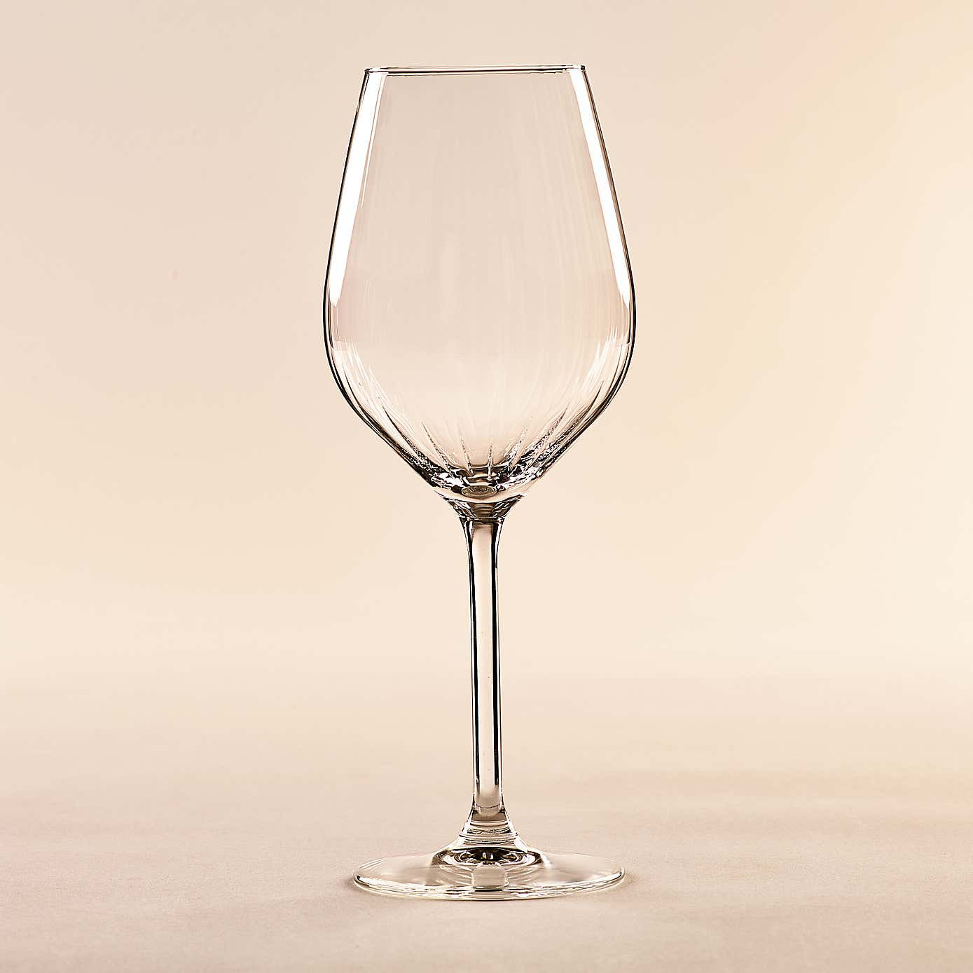 Plisse Red Wine Glass