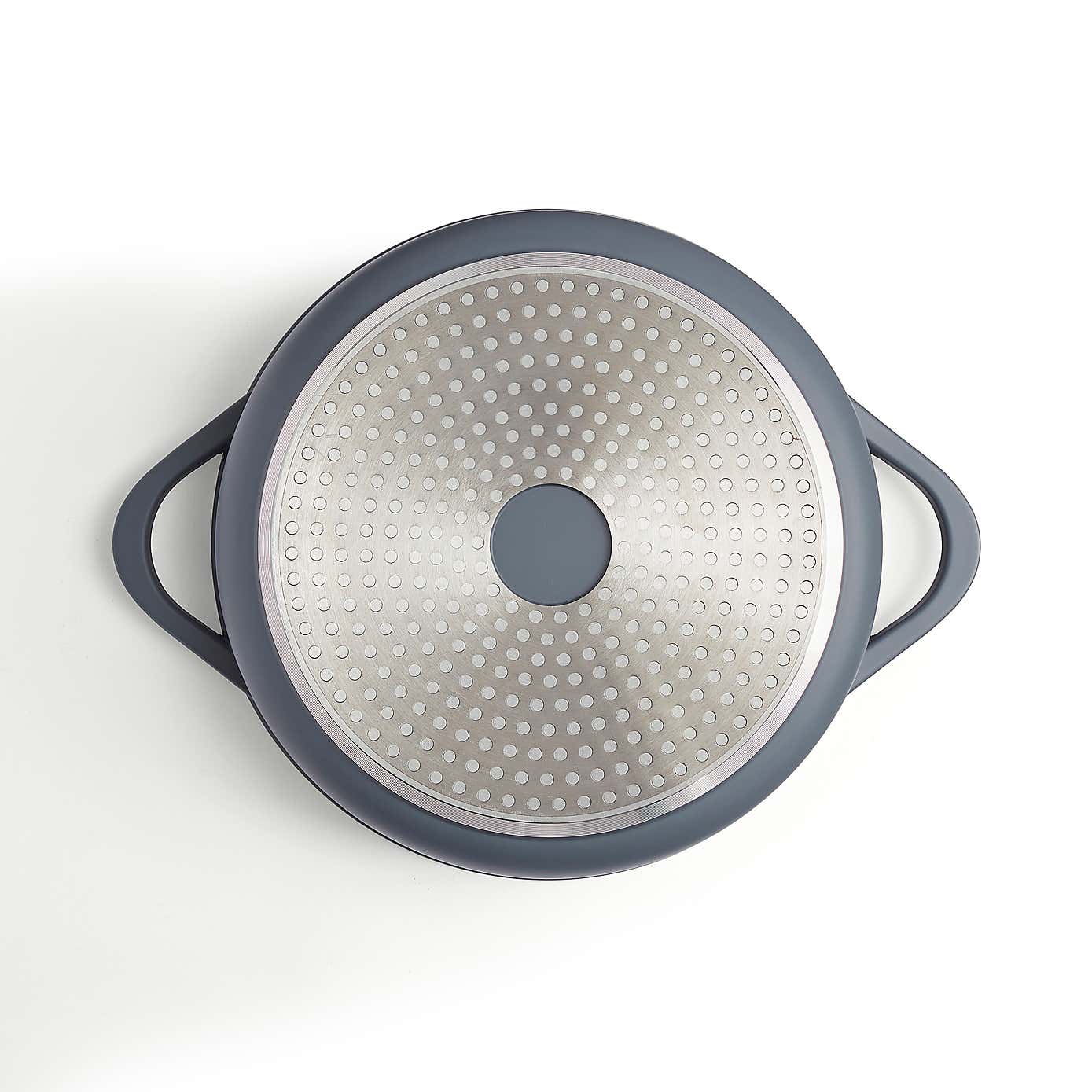 Cast Aluminium Shallow Casserole Dish, 28cm