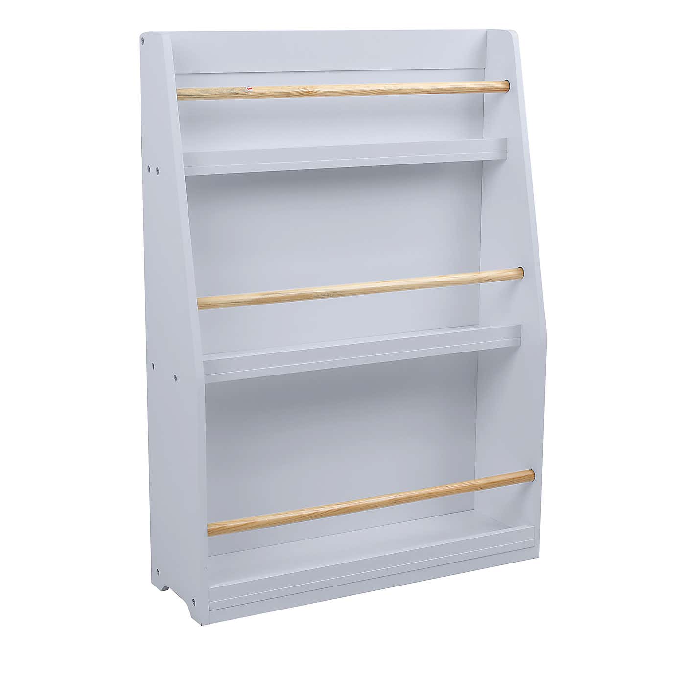 Kids White Bookcase