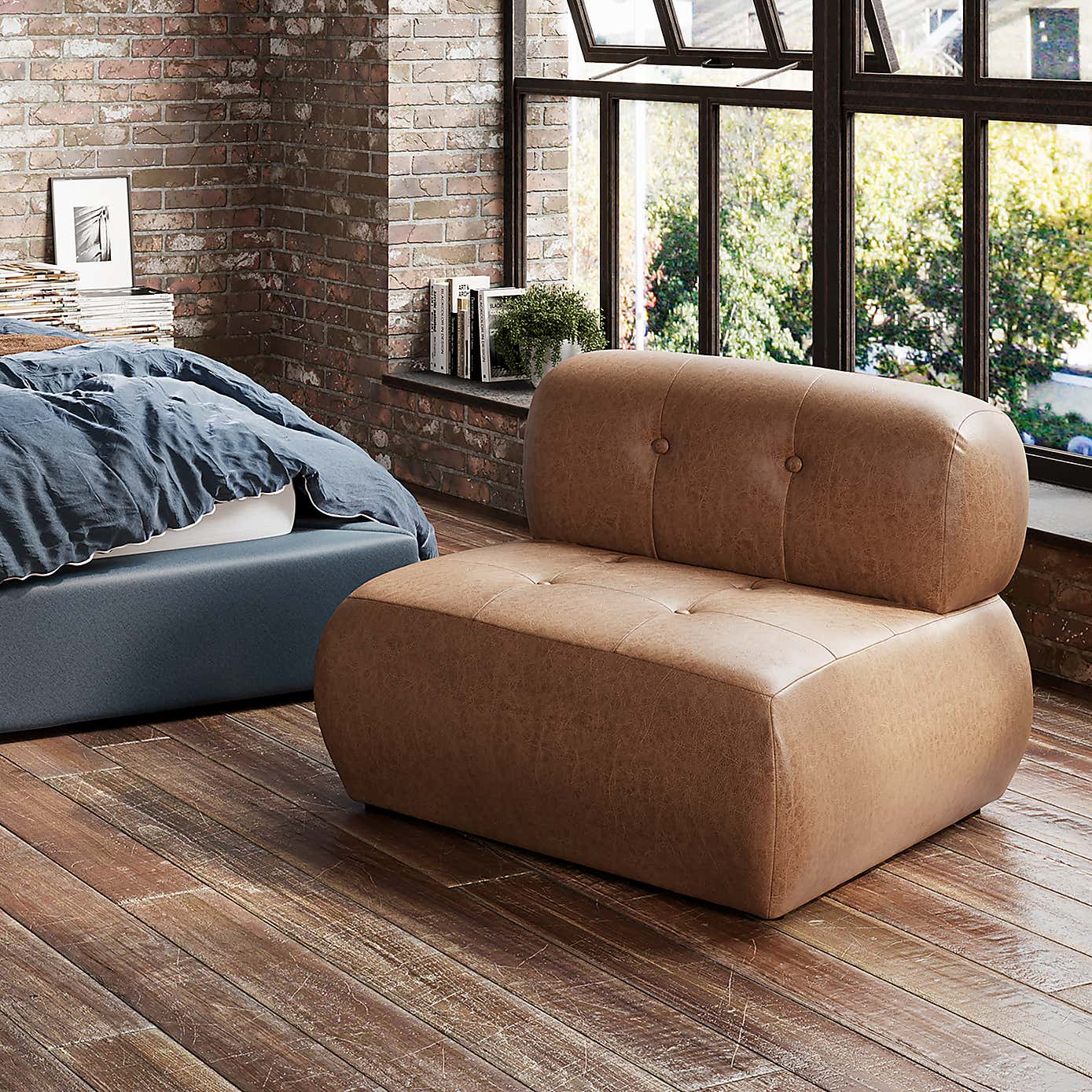 Reese Faux Leather Chair