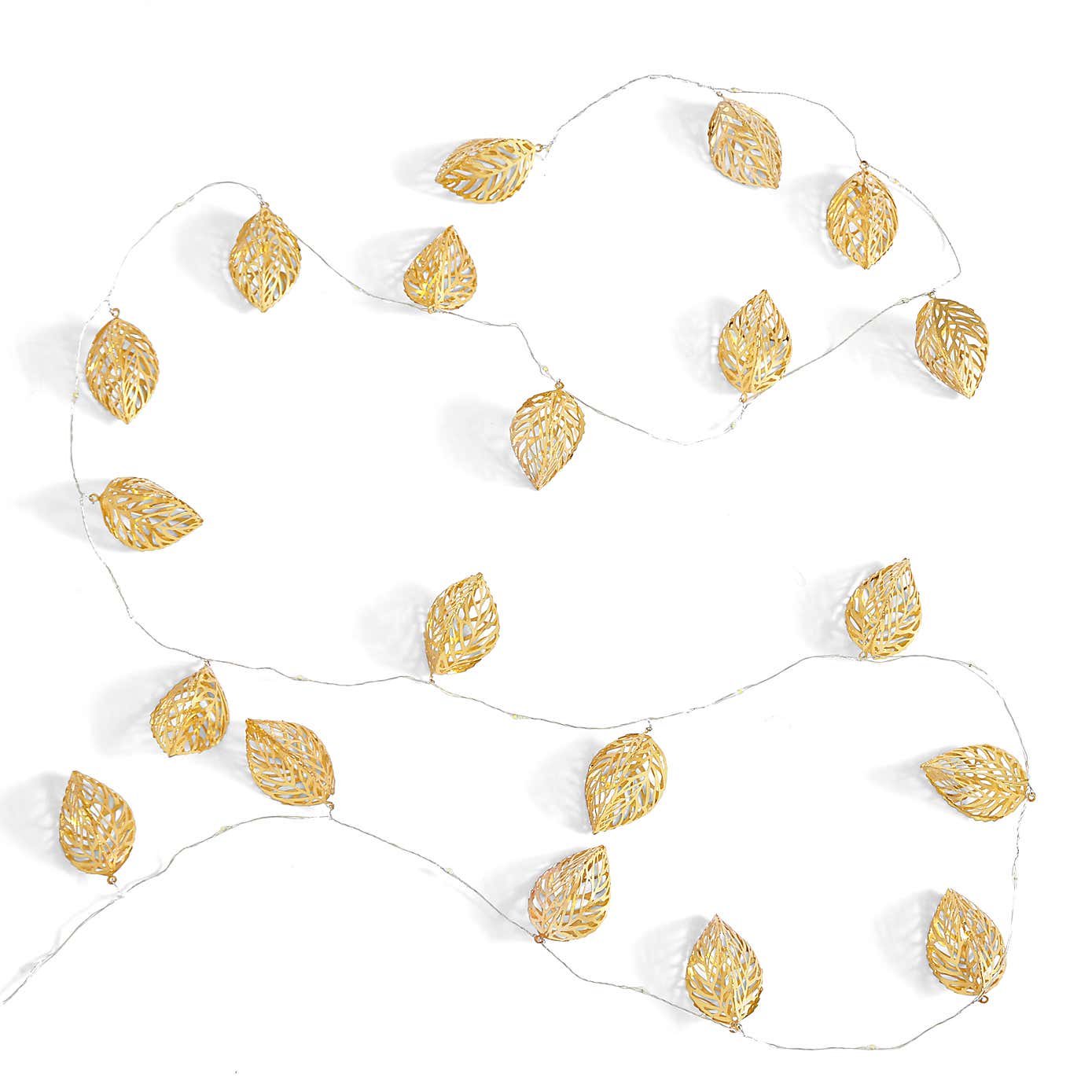 Copper Leaf Micro String Lights