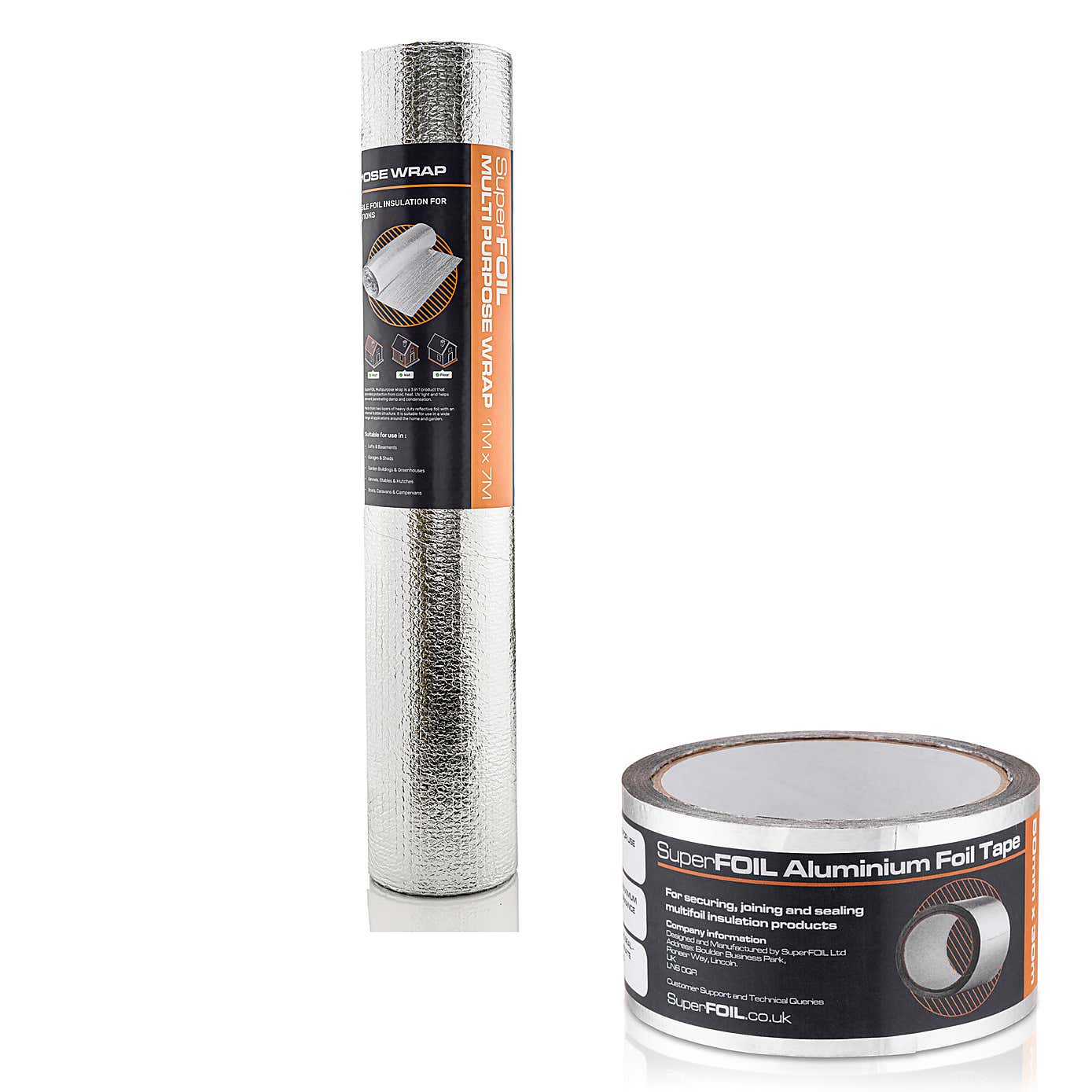 SuperFOIL Multipurpose Insulation and Foil Tape Set