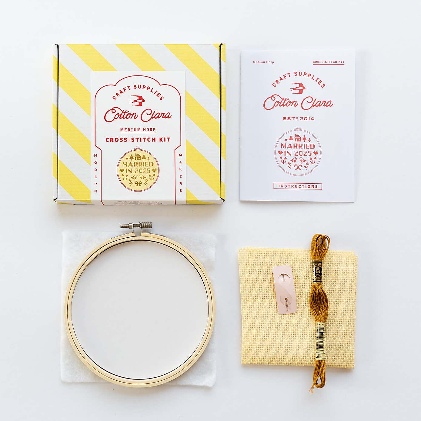 Cotton Clara Married in 2025 Cross Stitch Kit