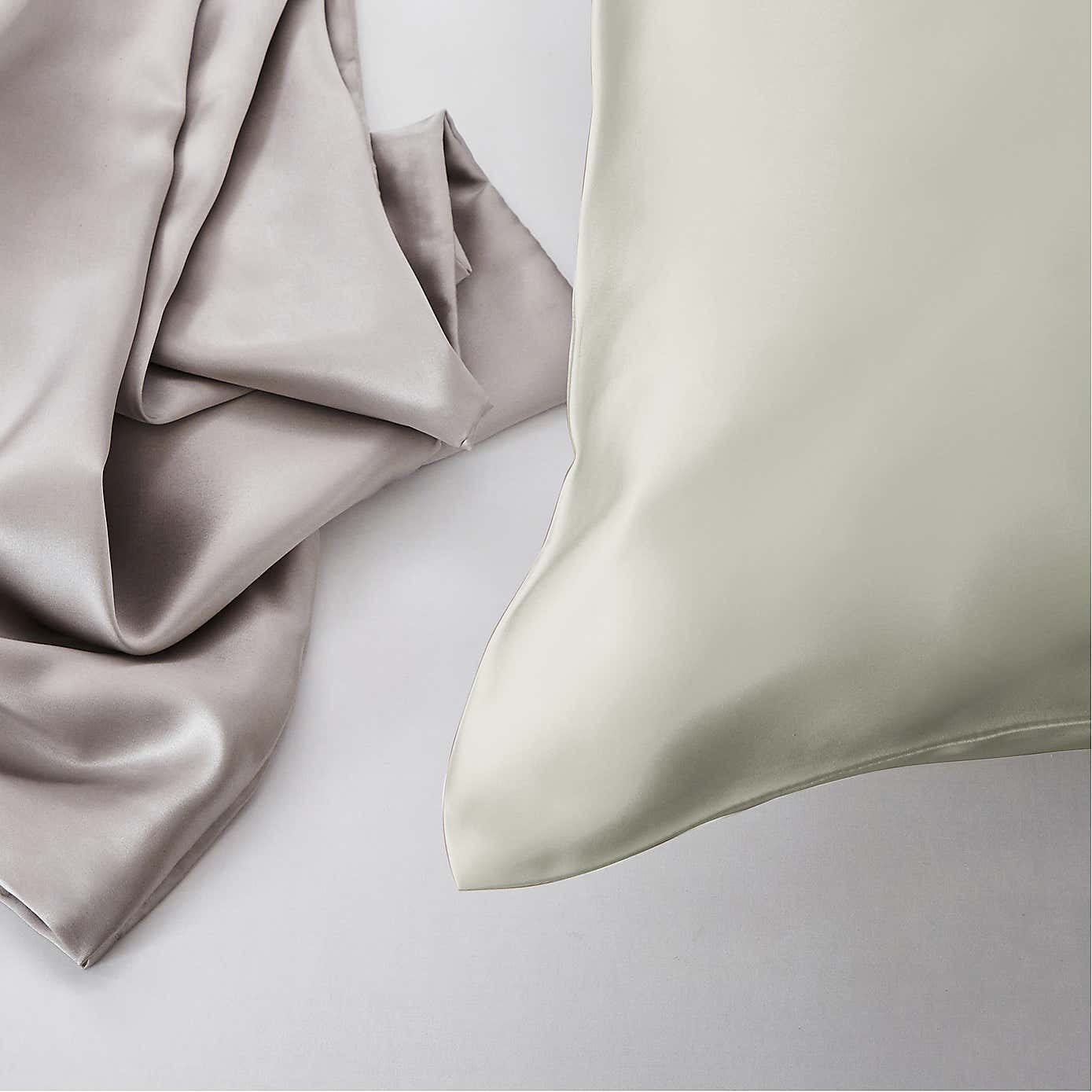 Dorma Ivory Silk Pillowcase