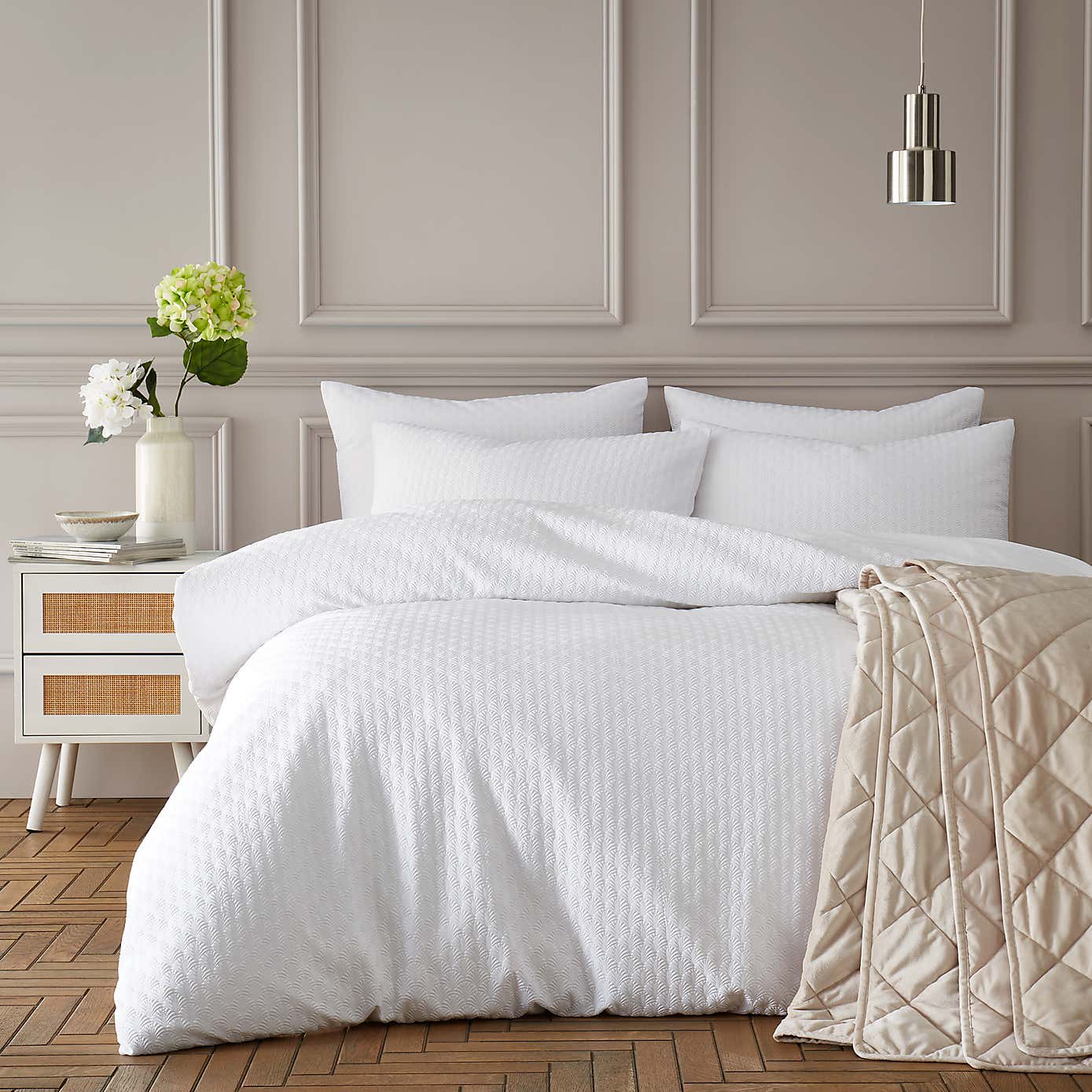 Deco Fan Duvet Cover and Pillowcase Set