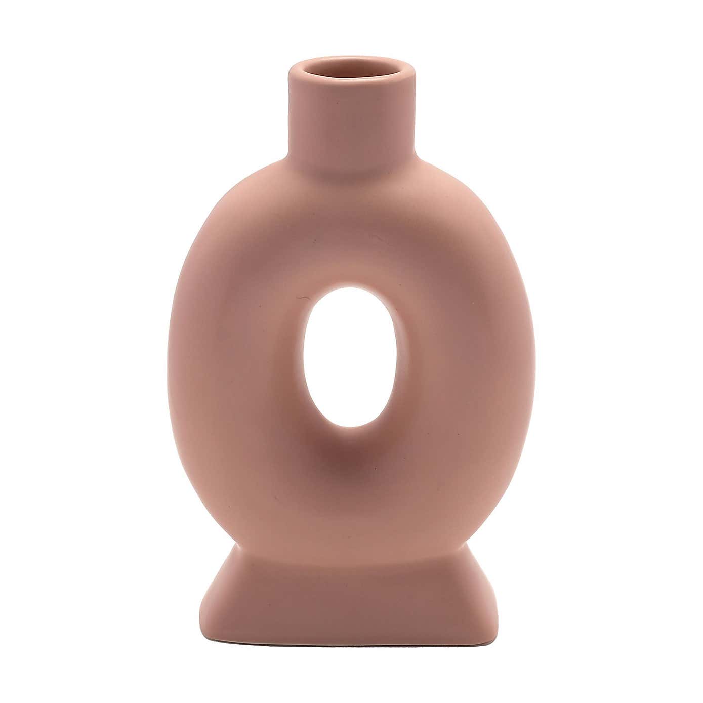 Hestia Oval Style Ceramic Vase
