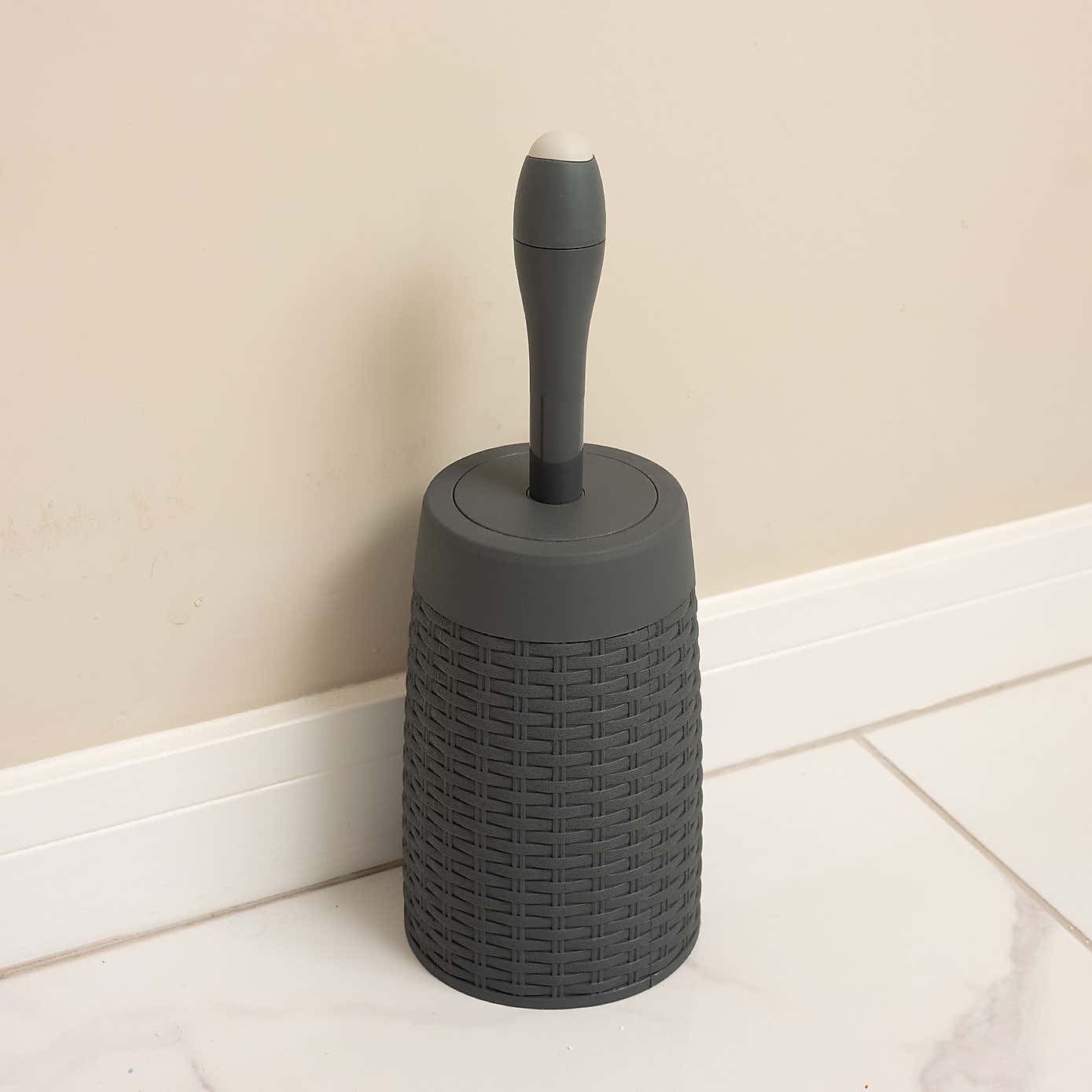 Addis Calico Rattan Charcoal Toilet Brush