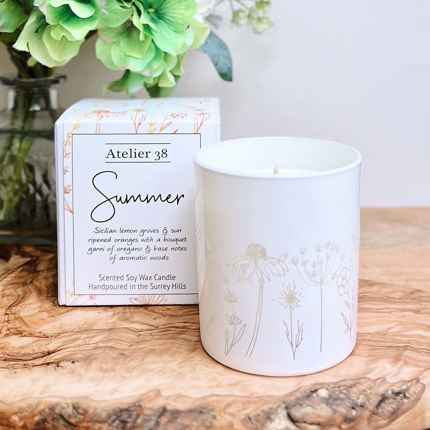 Atelier 38 Summer Engraved Candle