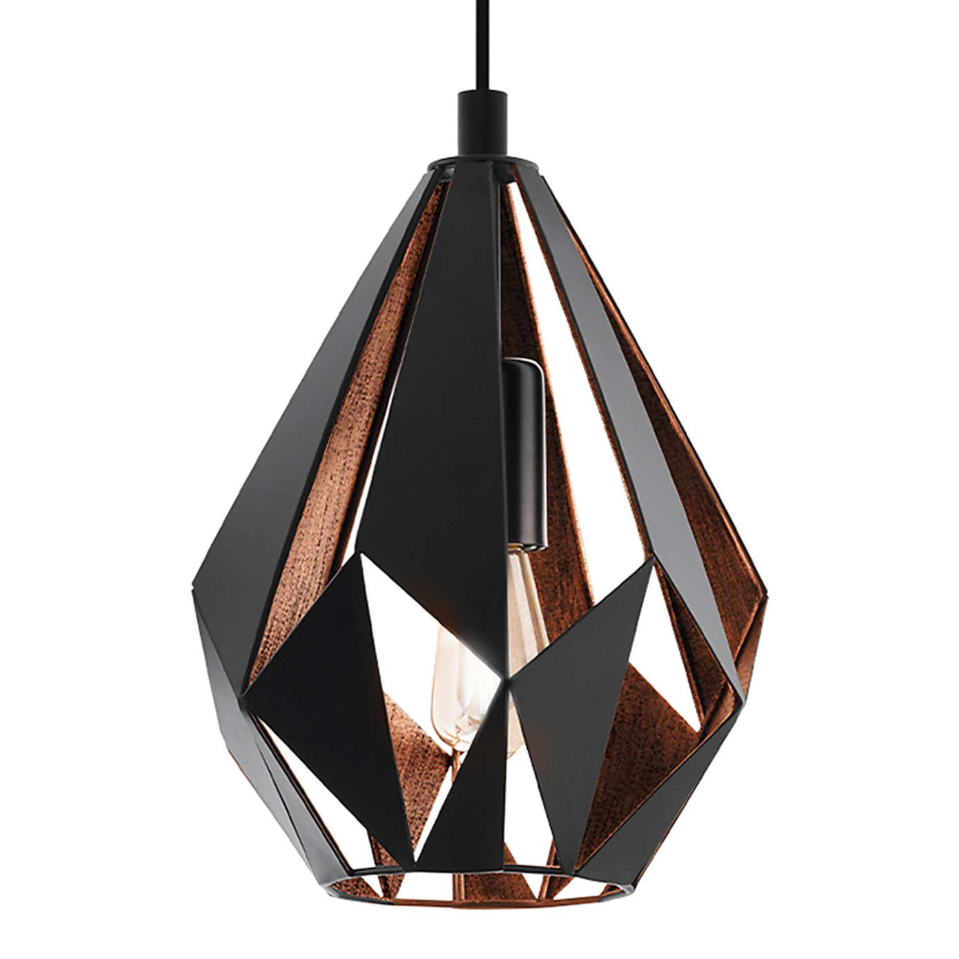 EGLO Carlton Art Deco Adjustable Pendant Light